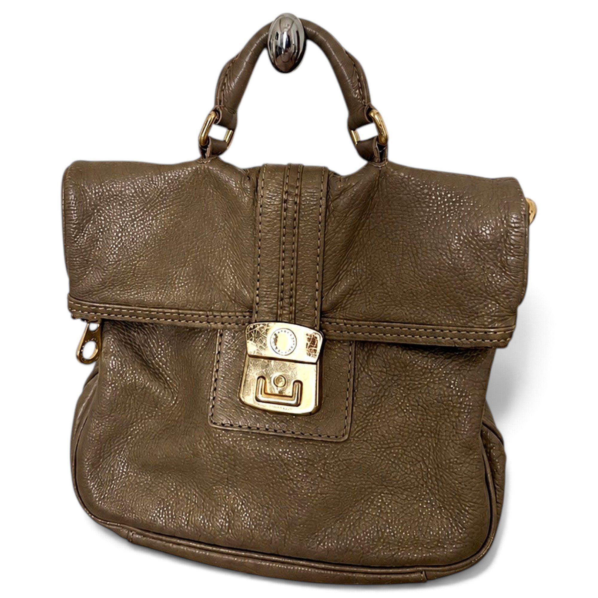 Leather handbag