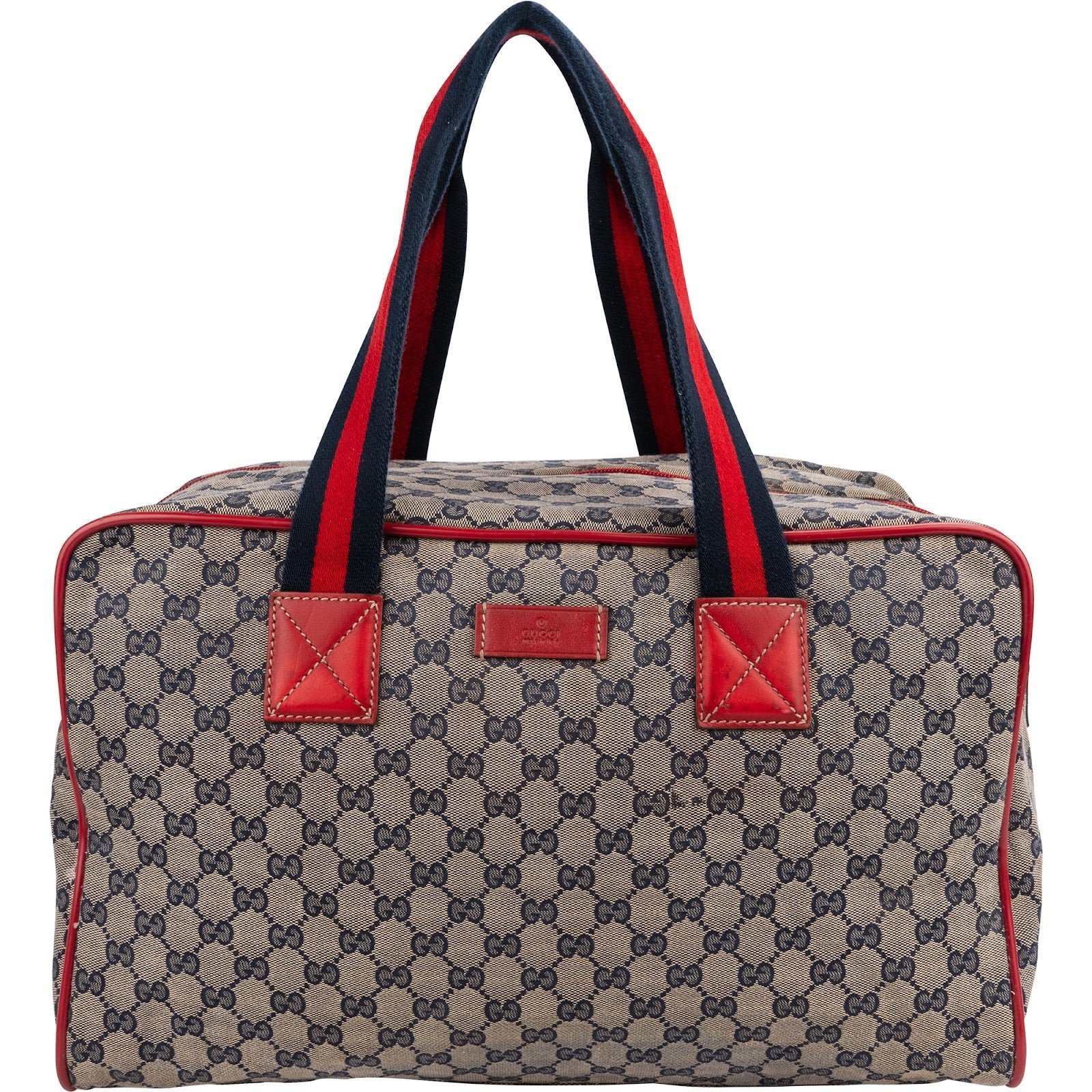 Boston leather handbag