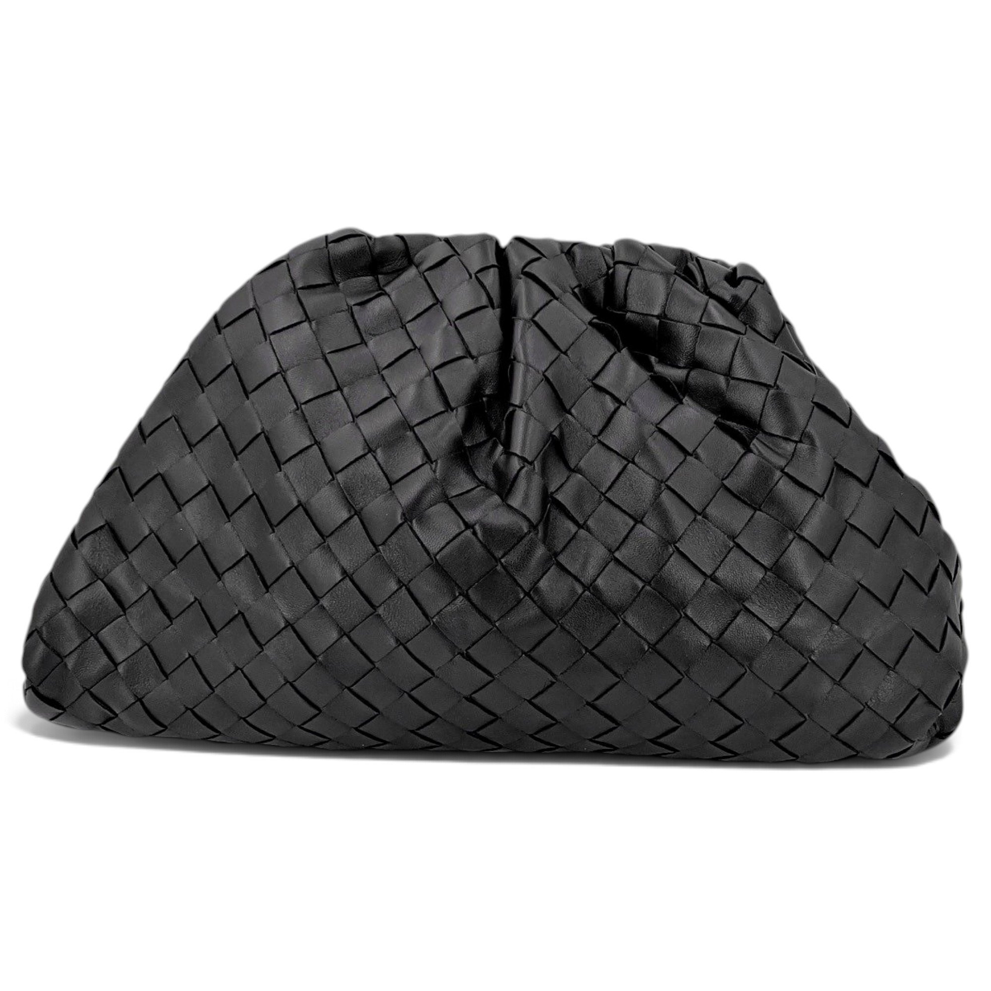 Pouch leather handbag
