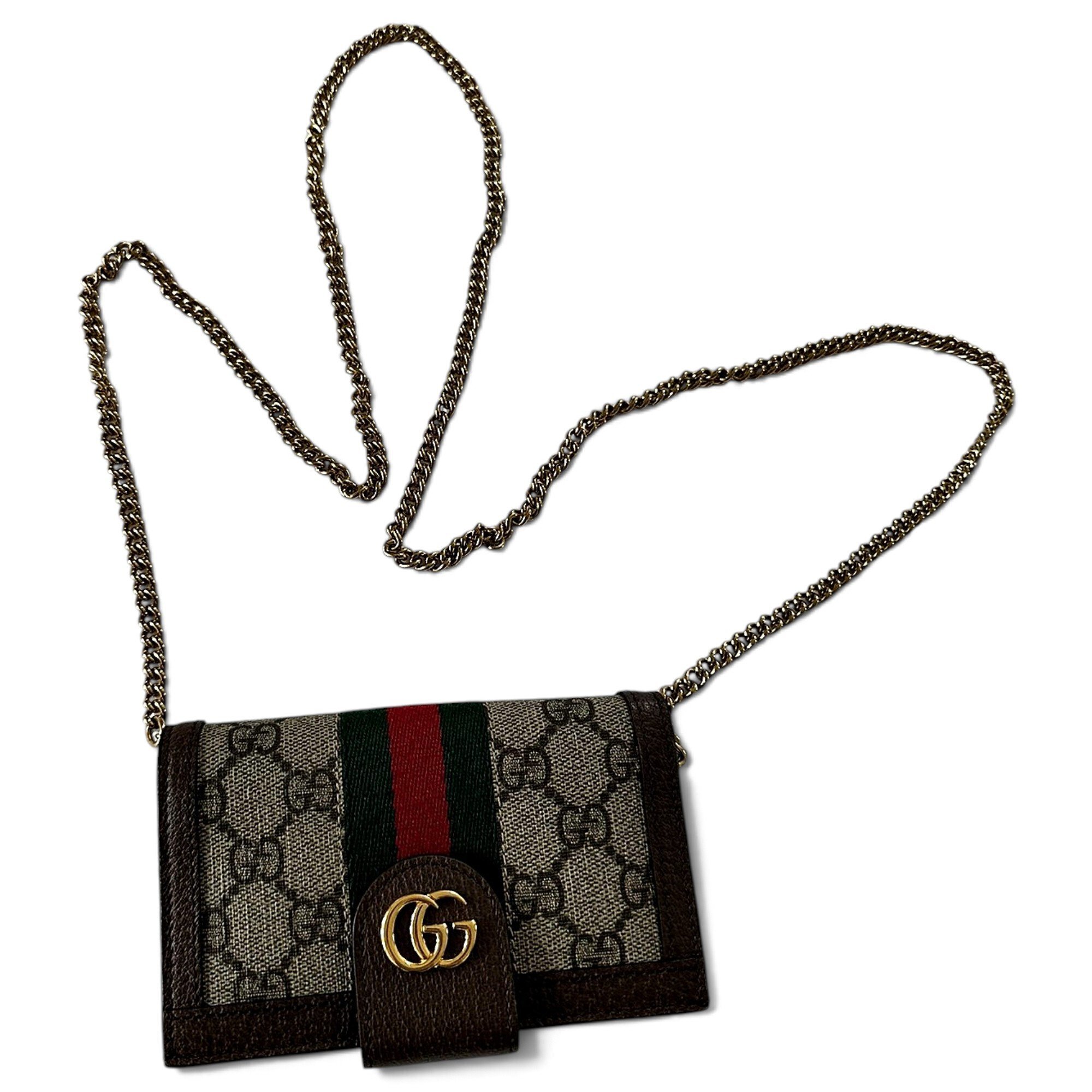Ophidia GG Supreme leather handbag