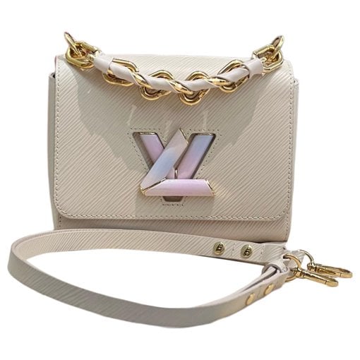 Twist leather handbag