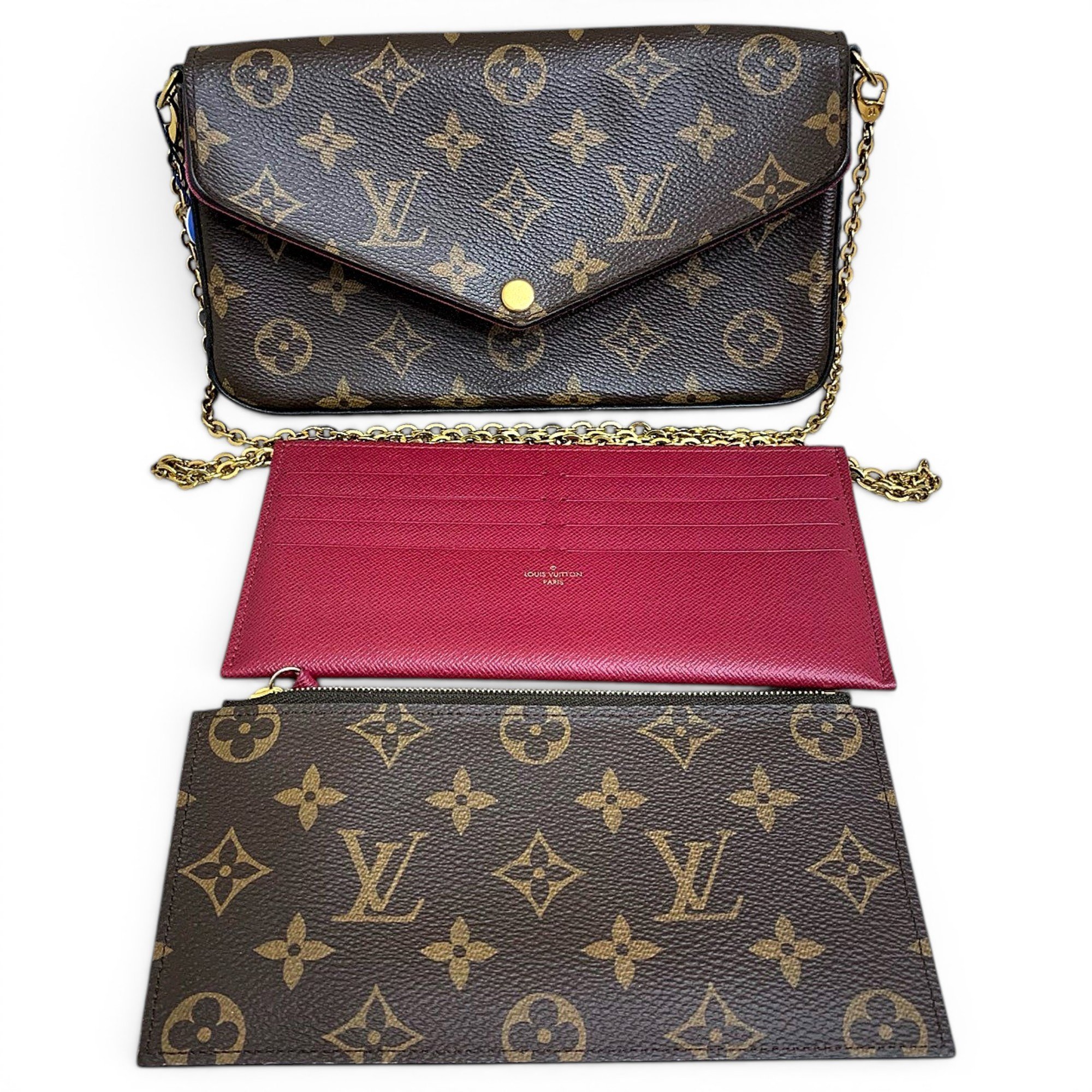 Félicie leather handbag