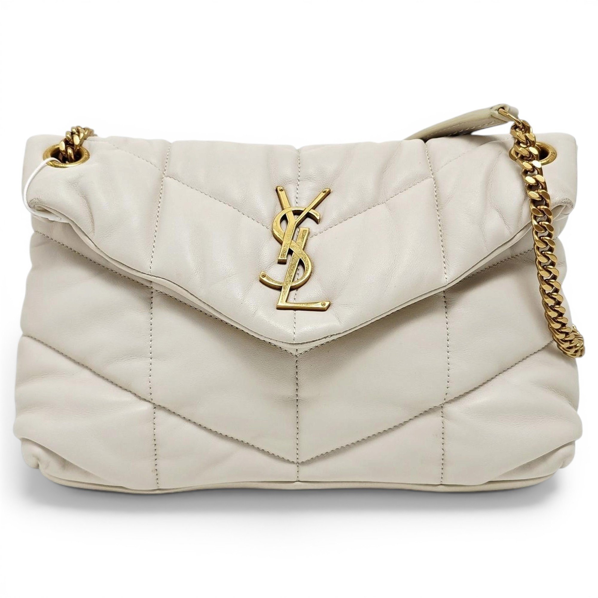 Loulou Puffer leather crossbody bag