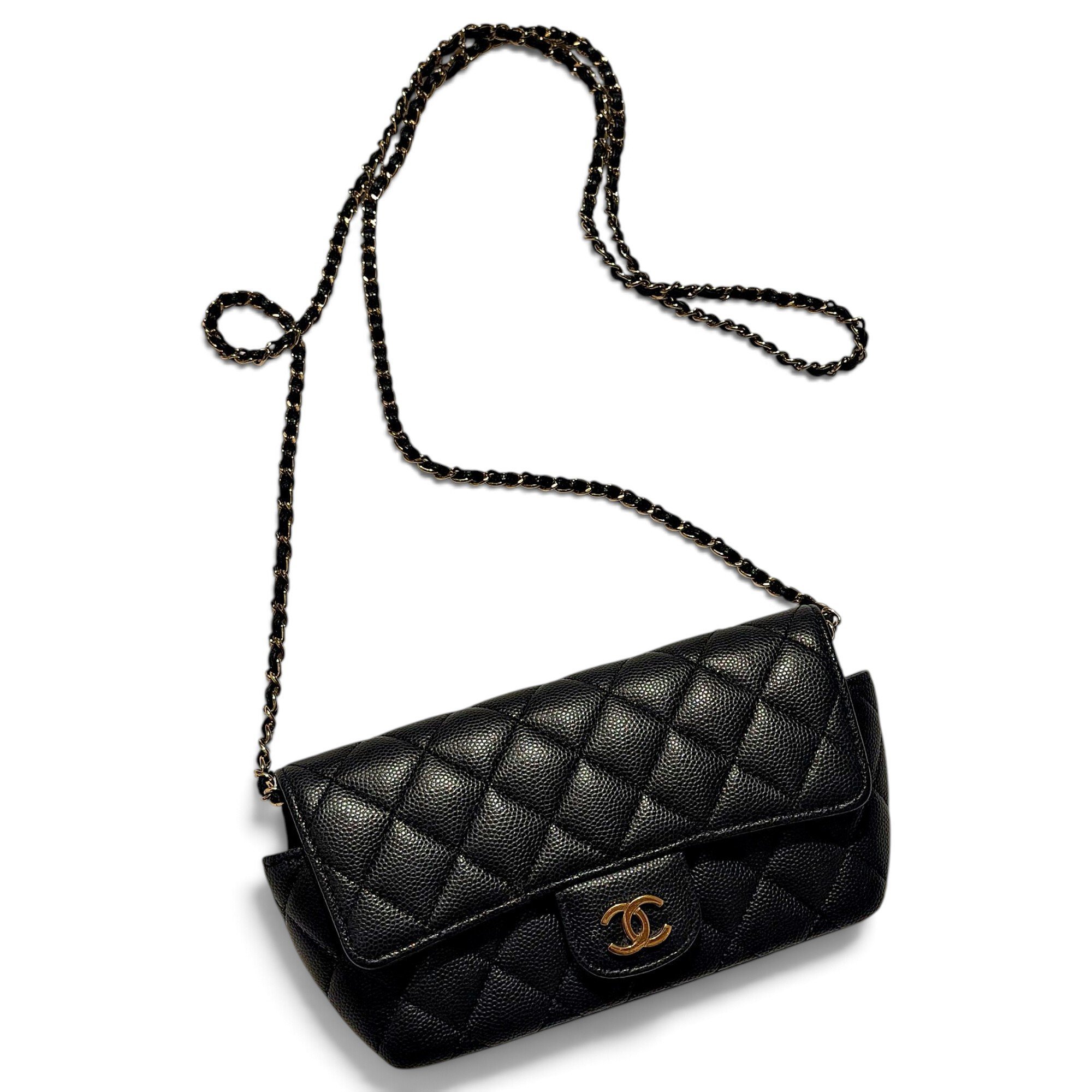 Wallet On Chain Timeless/Classique leather crossbody bag
