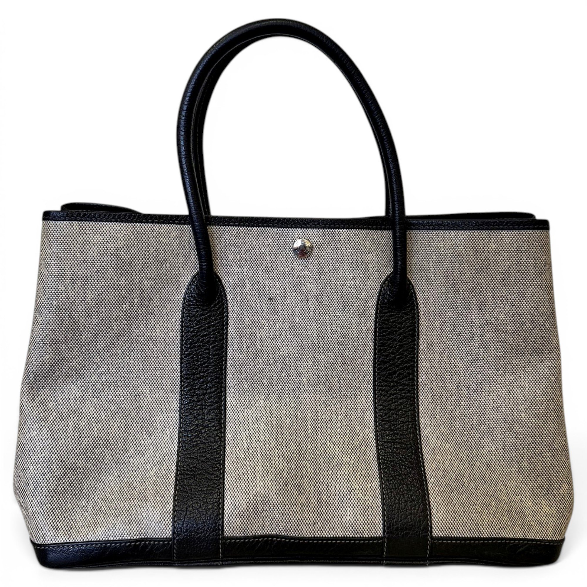 Garden Party linen tote