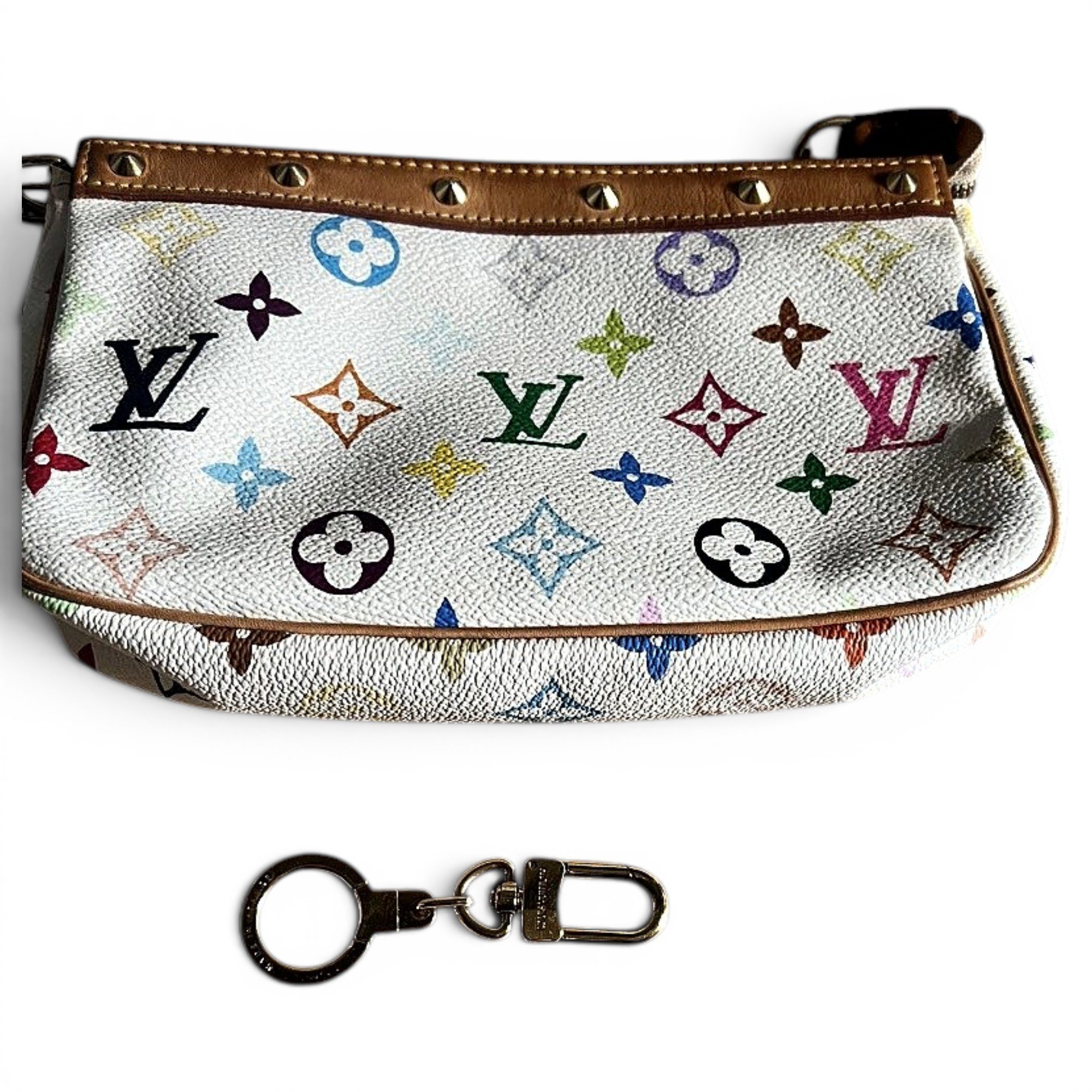 Pochette Accessoire leather handbag