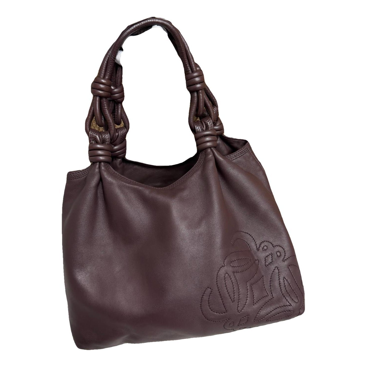 Leather handbag