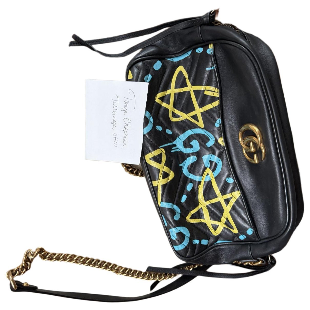 Leather crossbody bag