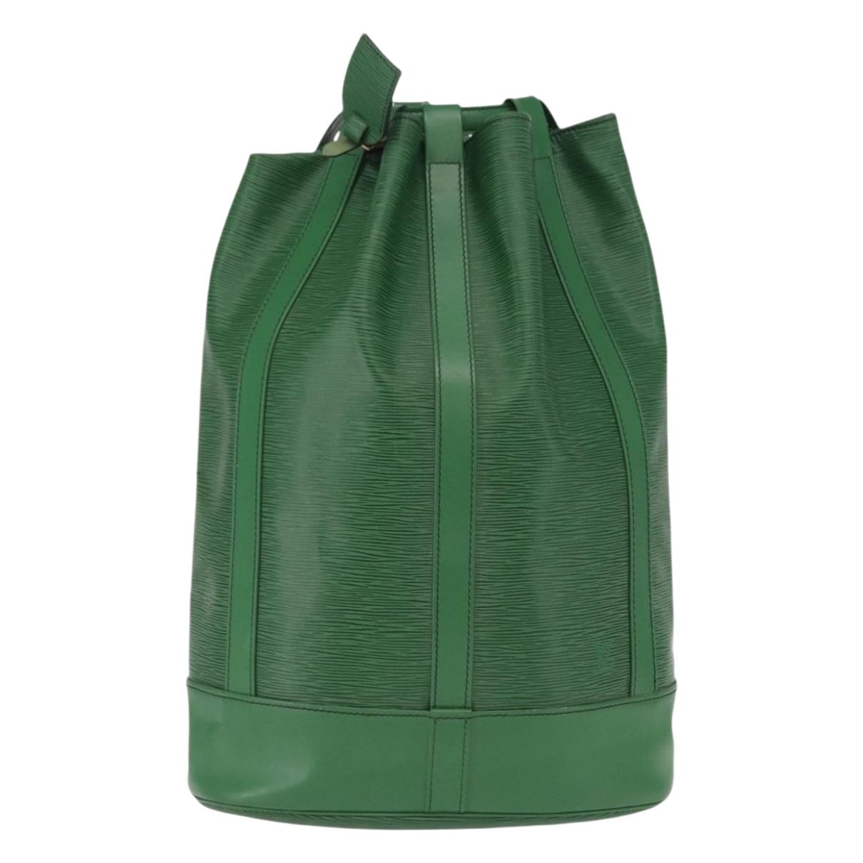 Randonnée leather handbag