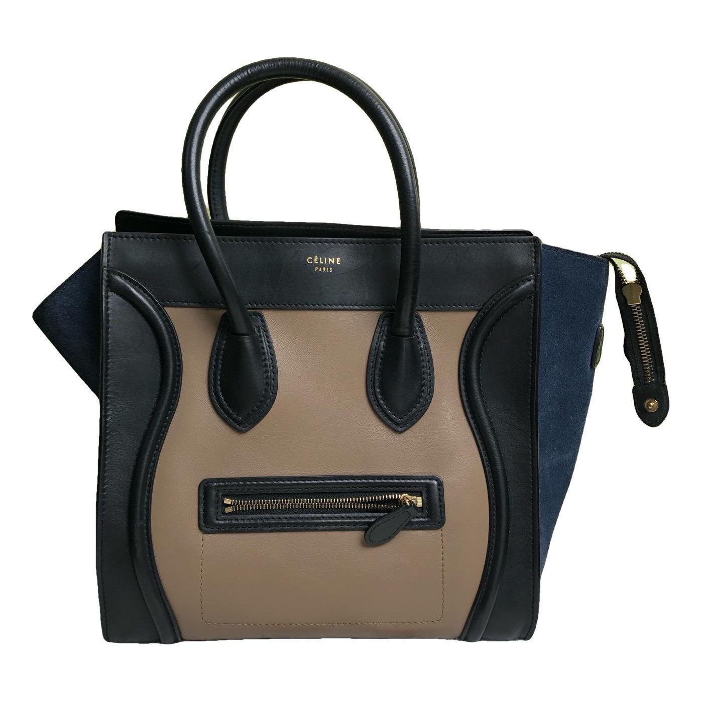 Luggage leather handbag