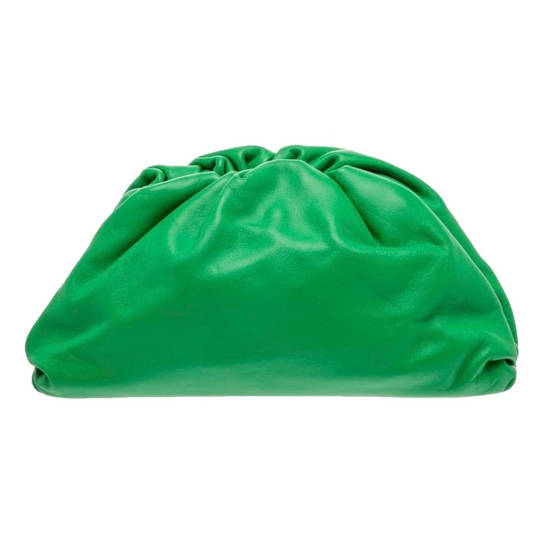 Pouch leather handbag