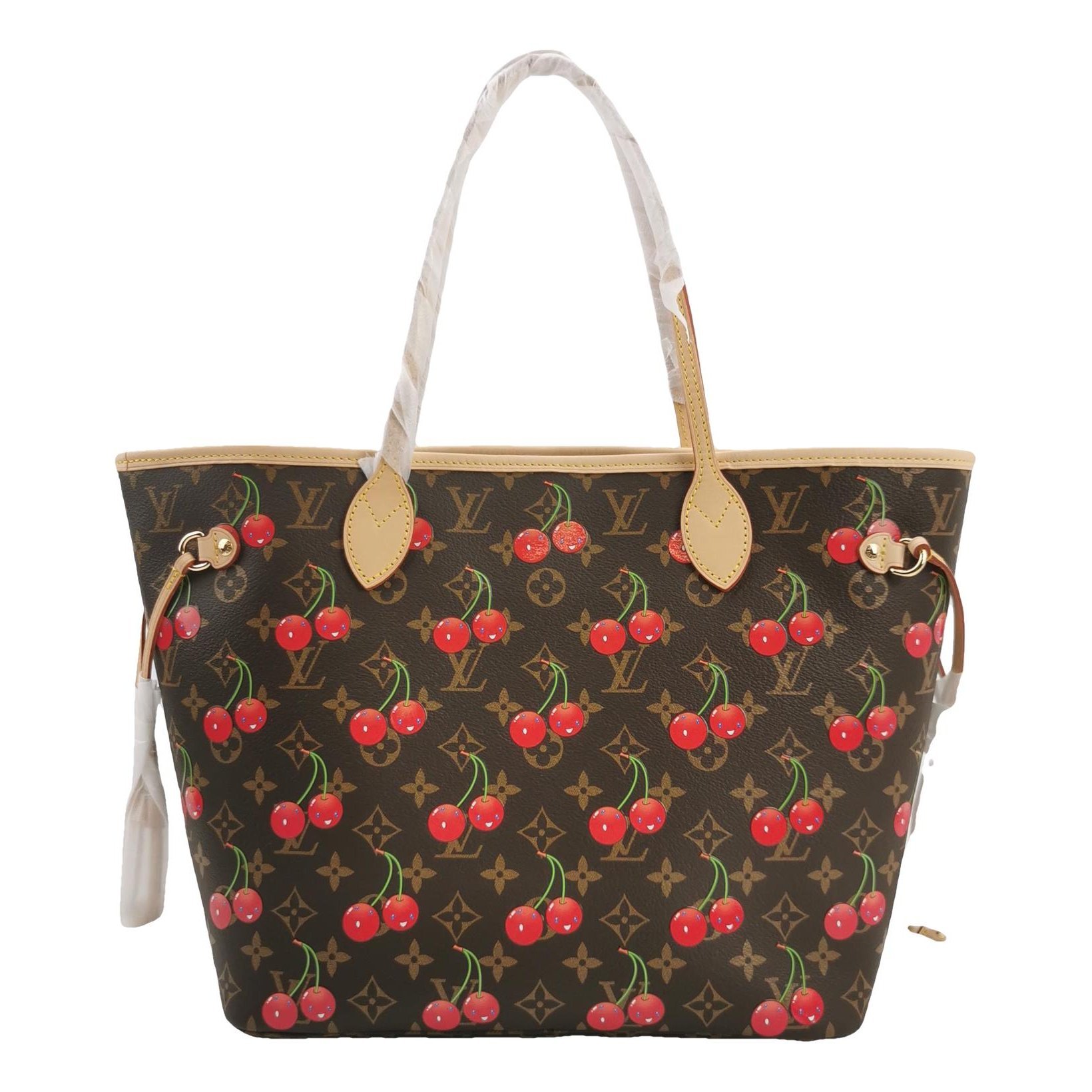 Neverfull leather tote