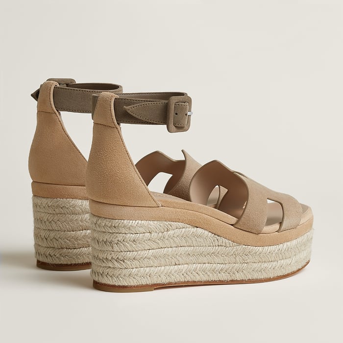 Beige Camel Elda Espadrille