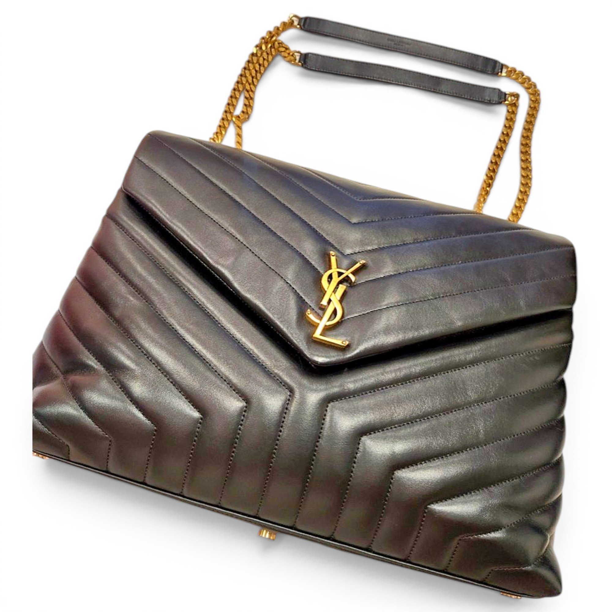 Loulou leather handbag