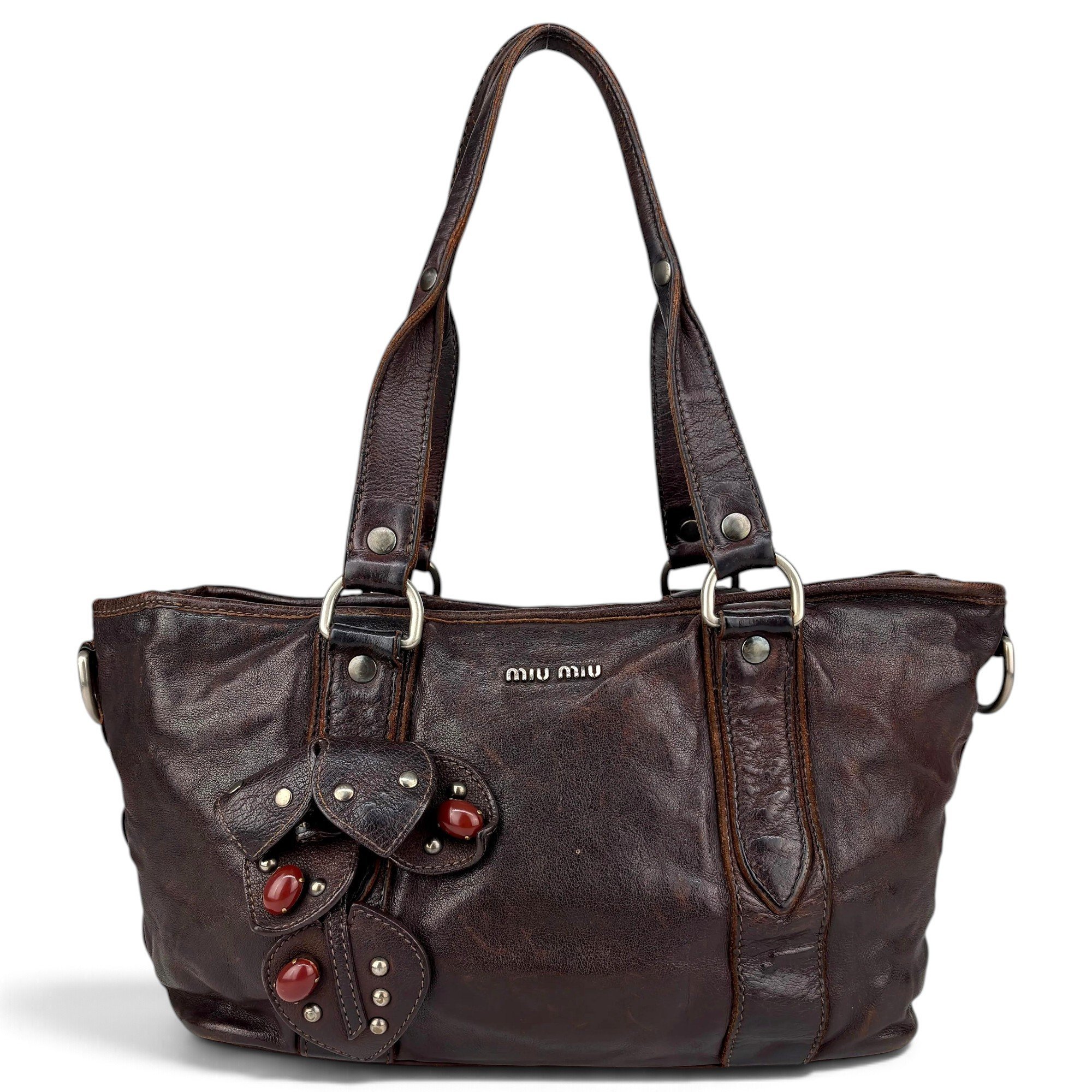 Miu Miu Bow bag leather handbag