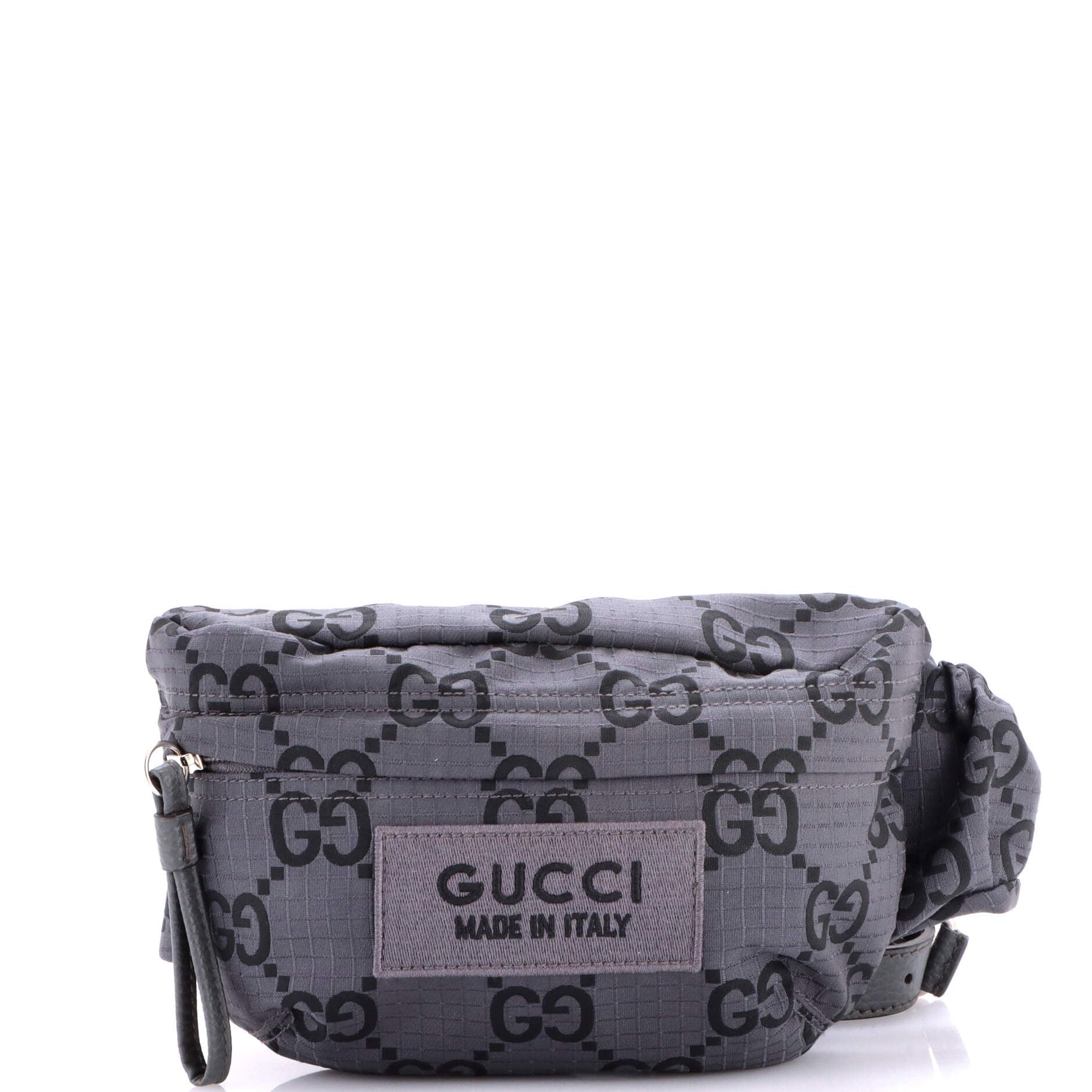 Ripstop Belt Bag GG Nylon and Leather