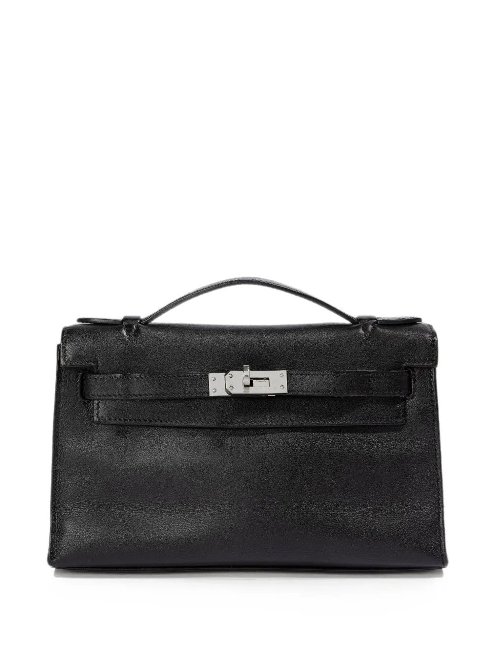 Kelly Pochette leather tote bag