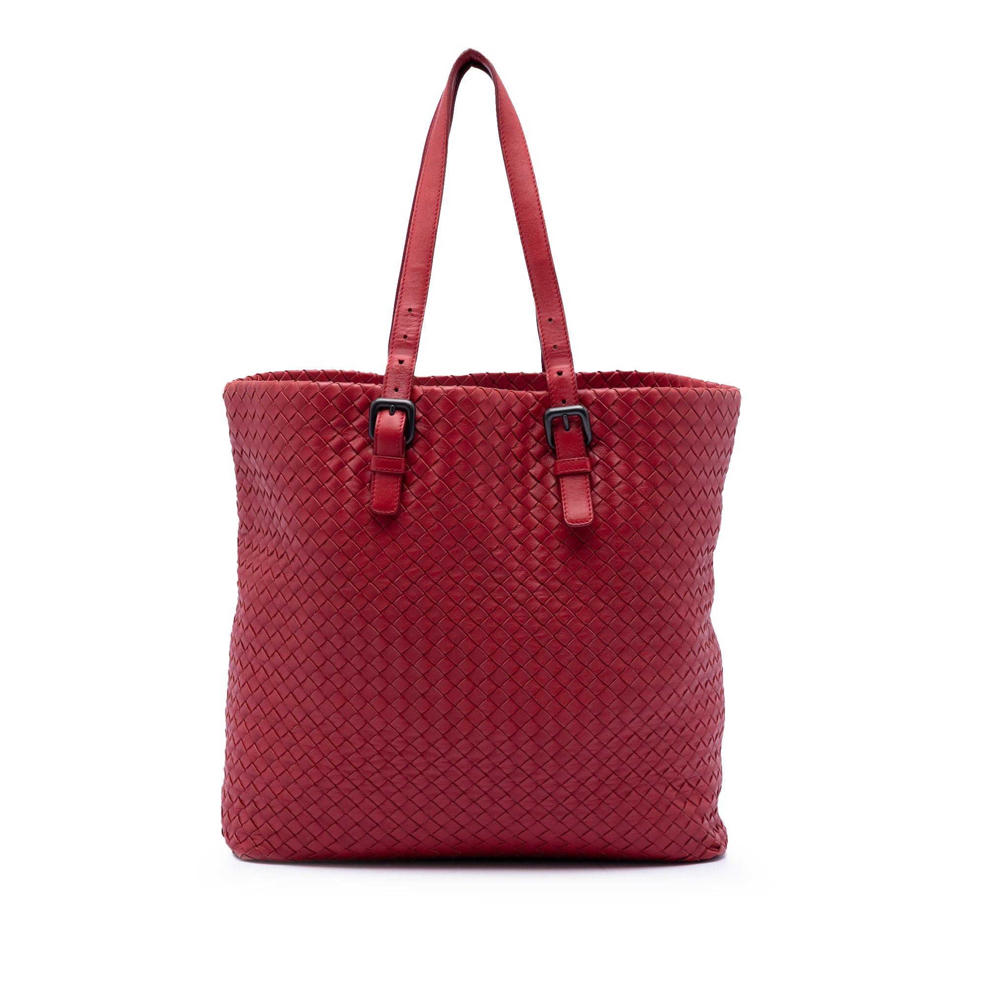 Leather tote