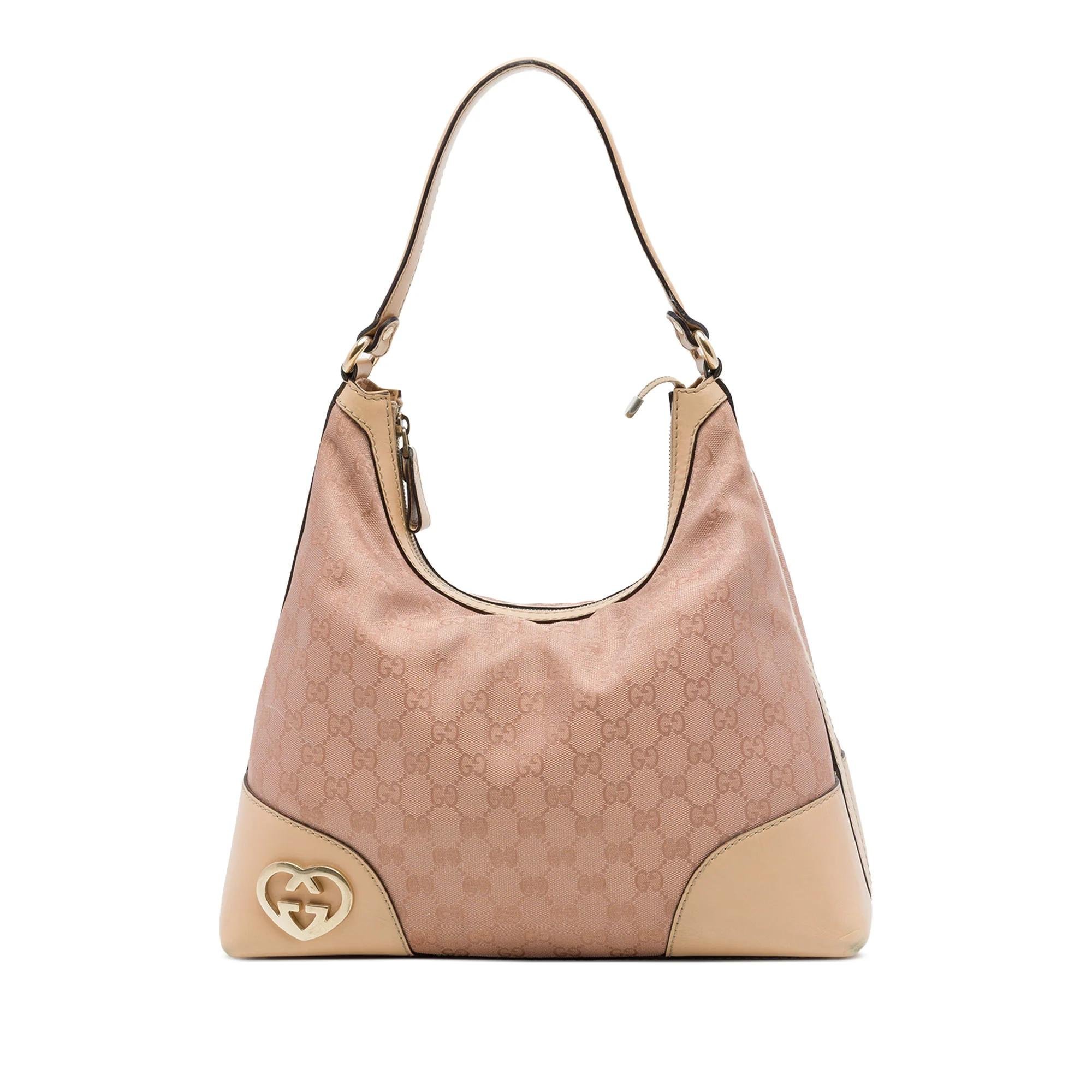 Gucci B leather handbag