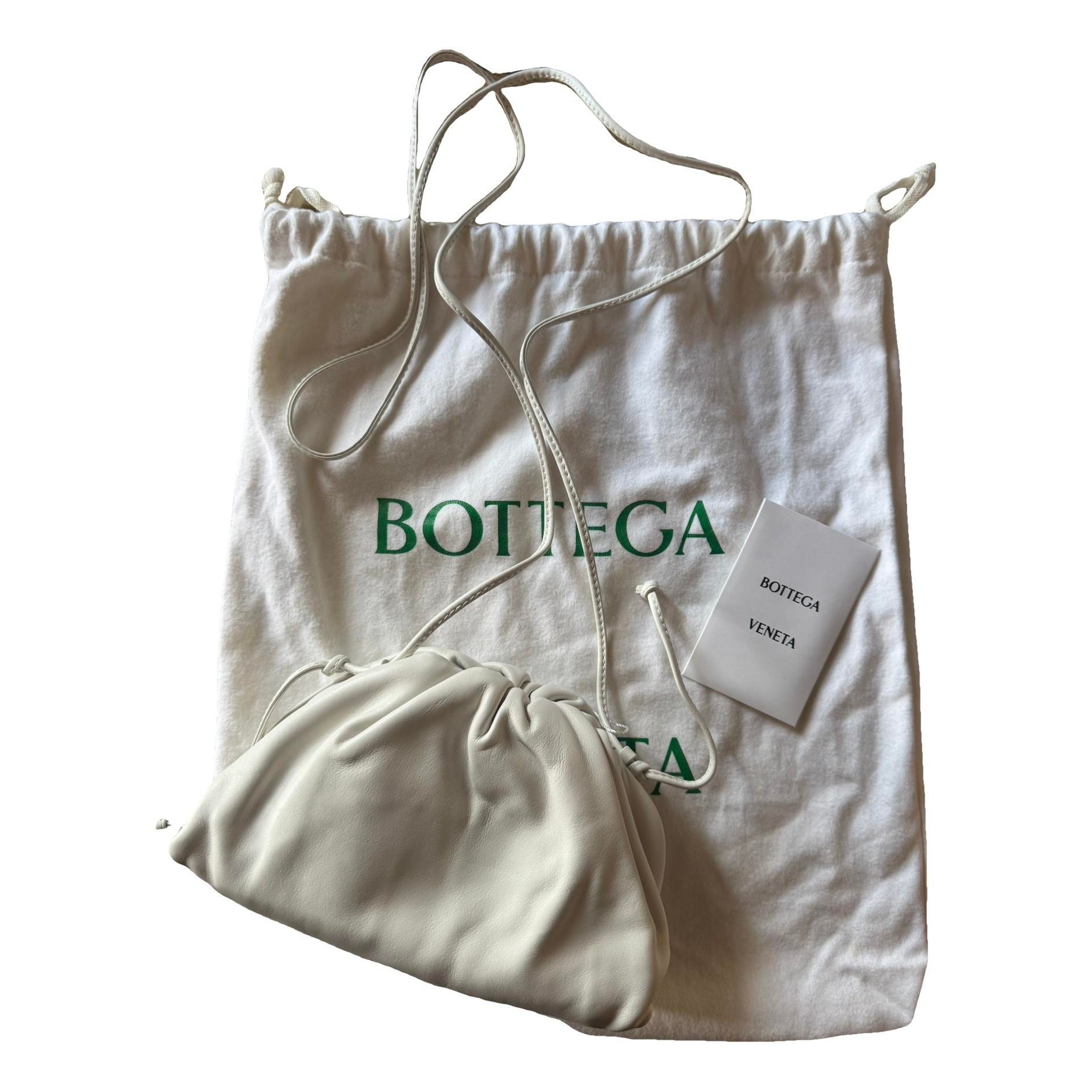 Pouch leather crossbody bag