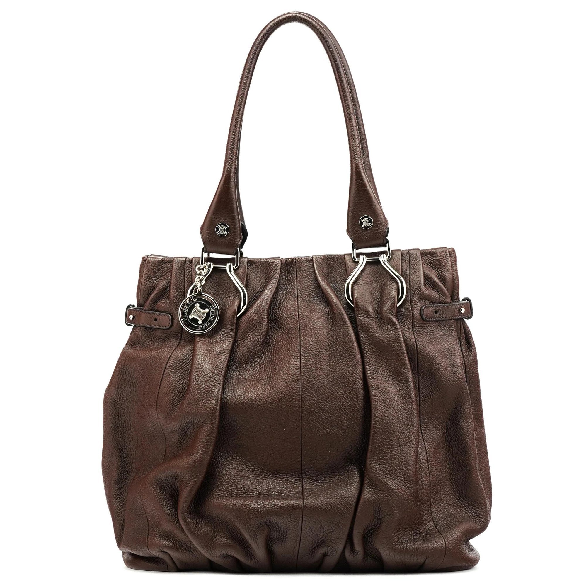 Classic leather tote
