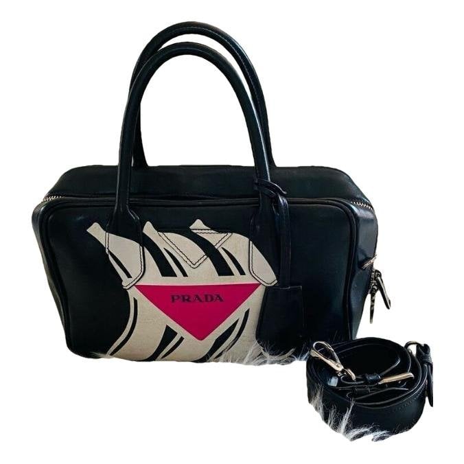 Mirage leather bowling bag
