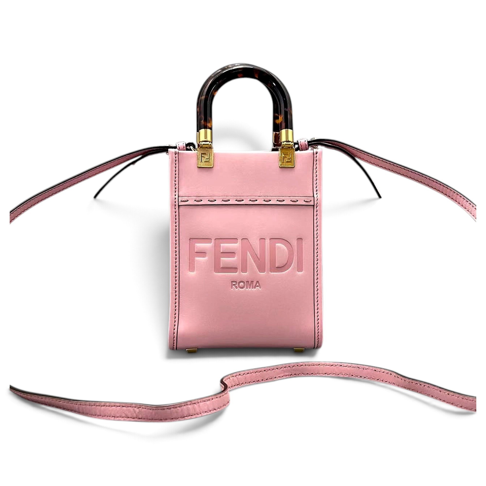 Leather crossbody bag