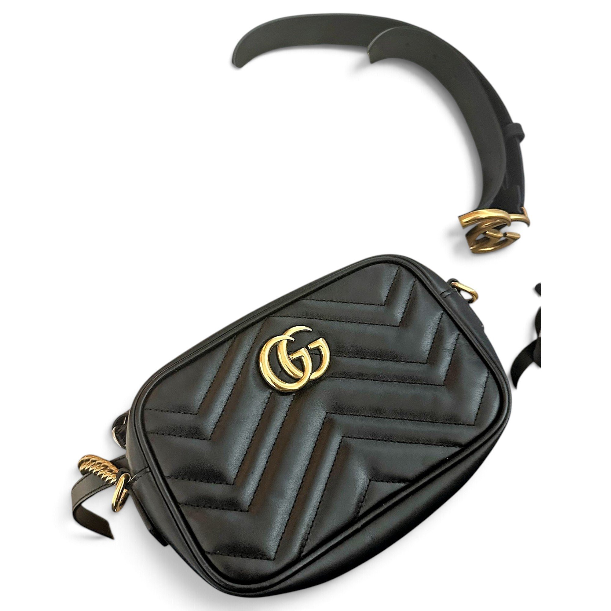 GG Marmont leather crossbody bag