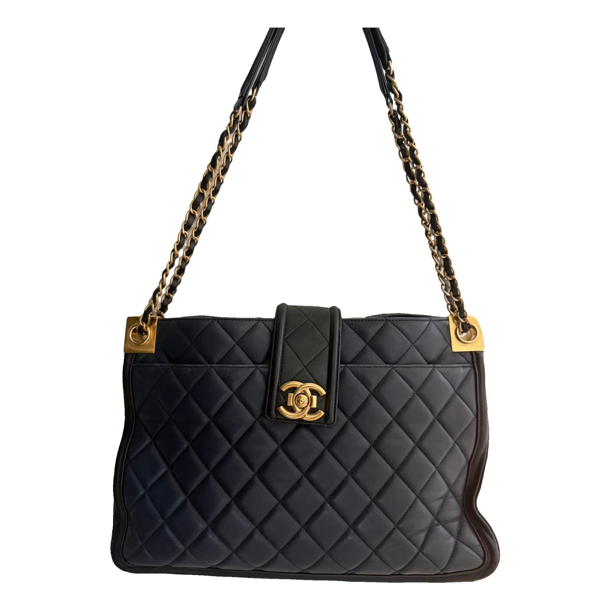 Petite Shopping Tote leather handbag