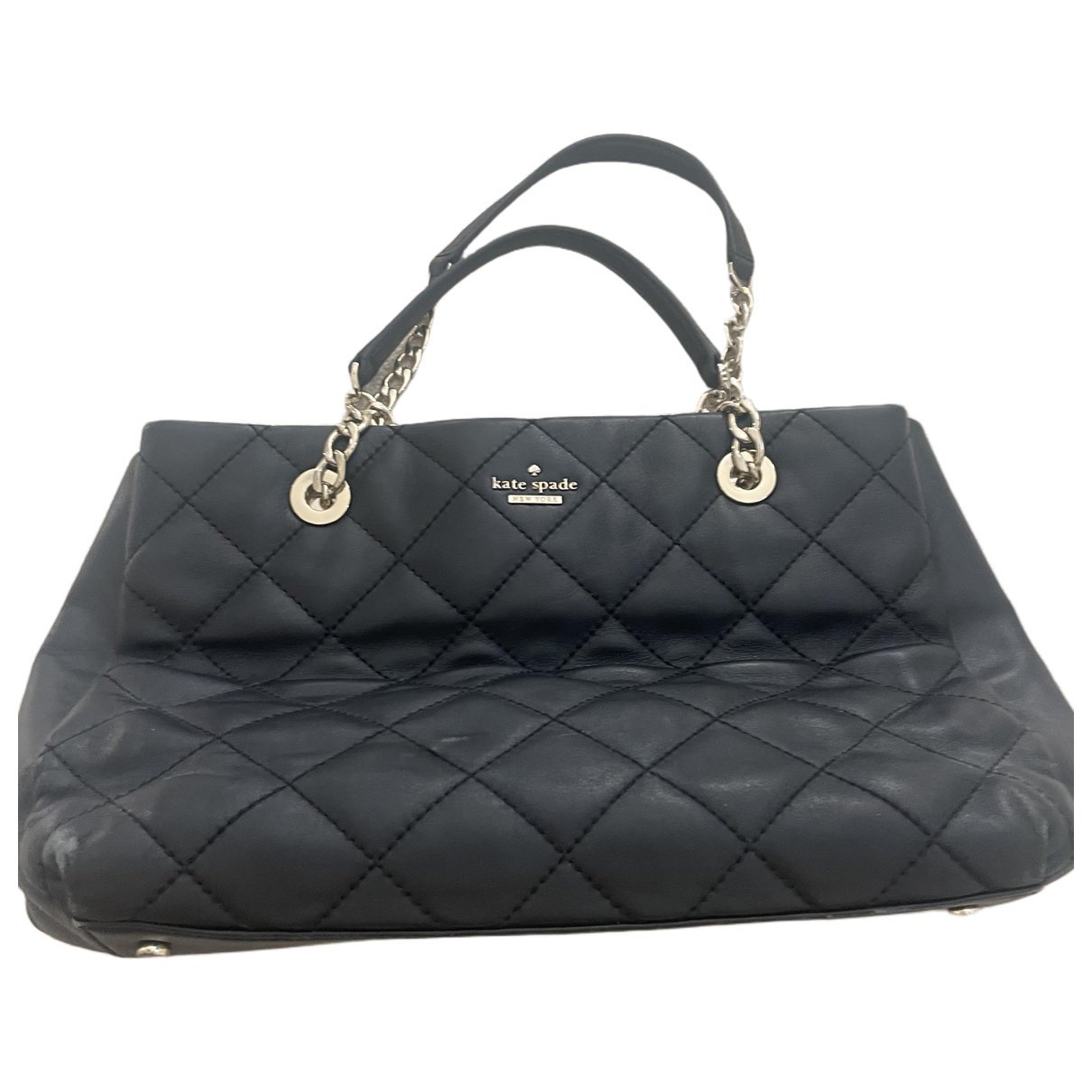 Leather tote