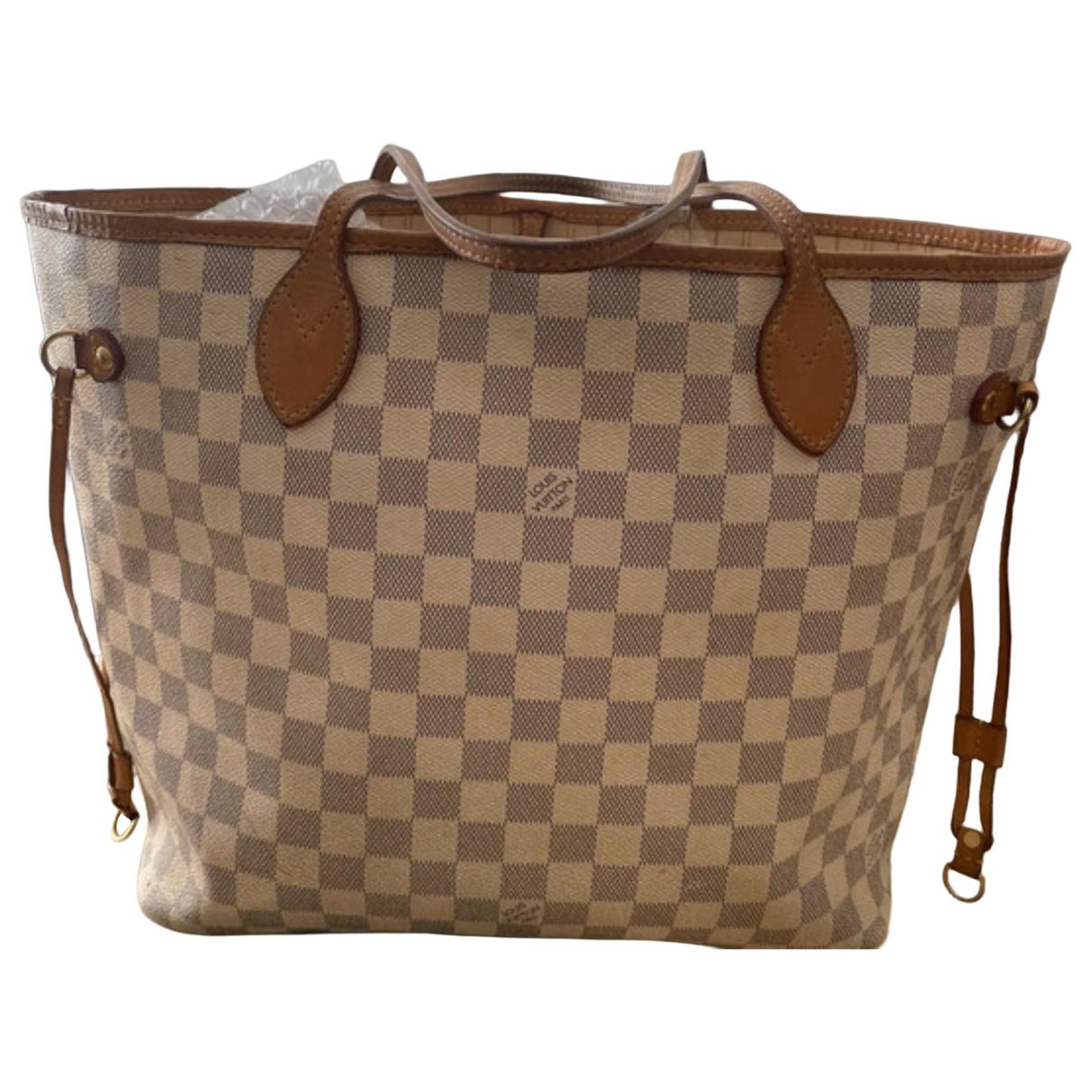 Neverfull leather tote