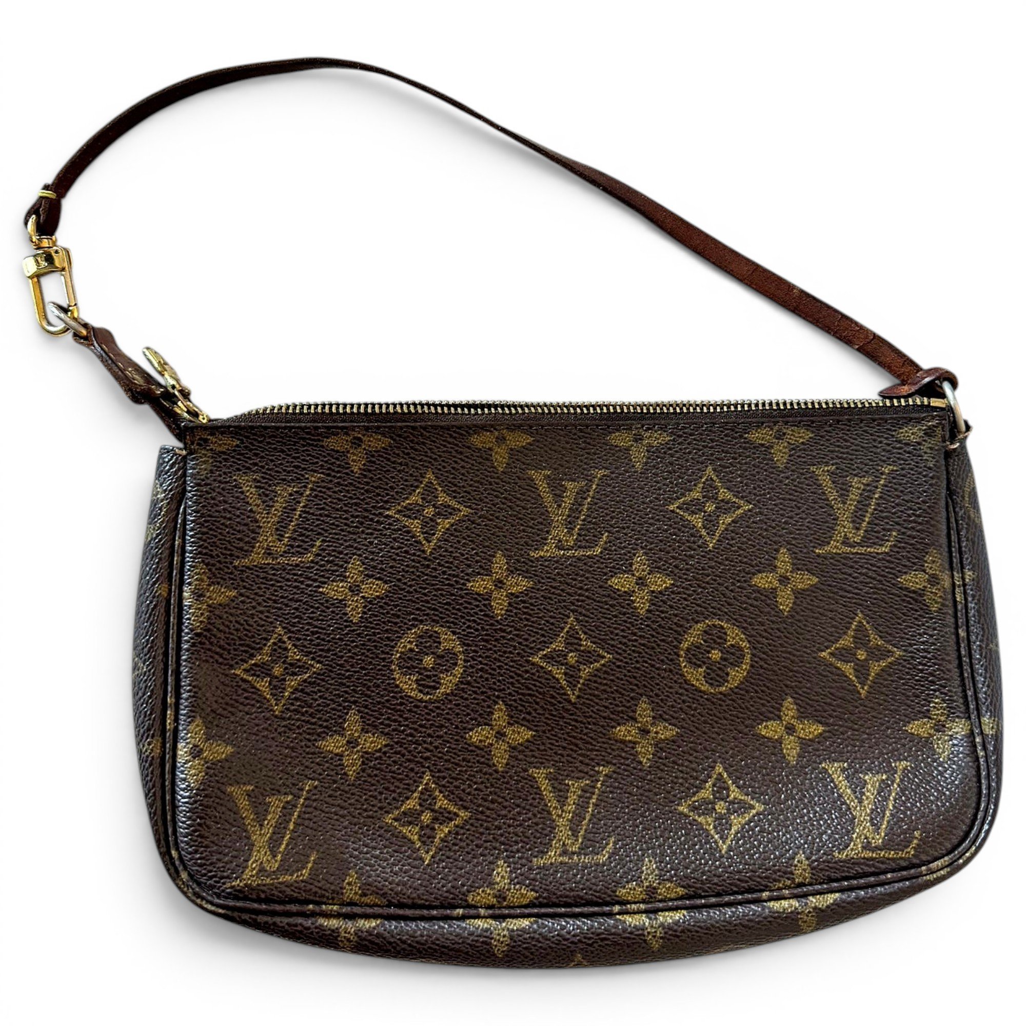 Pochette Accessoire leather handbag
