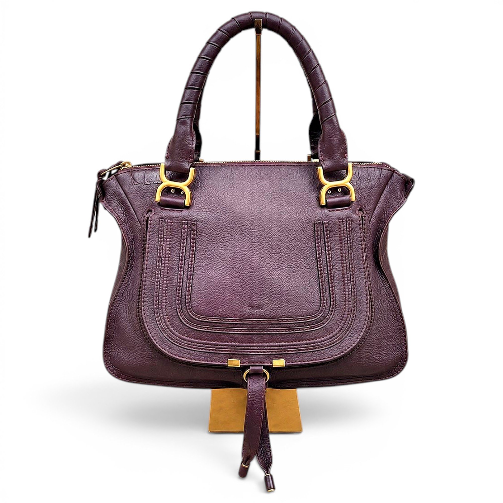 Marcie leather handbag