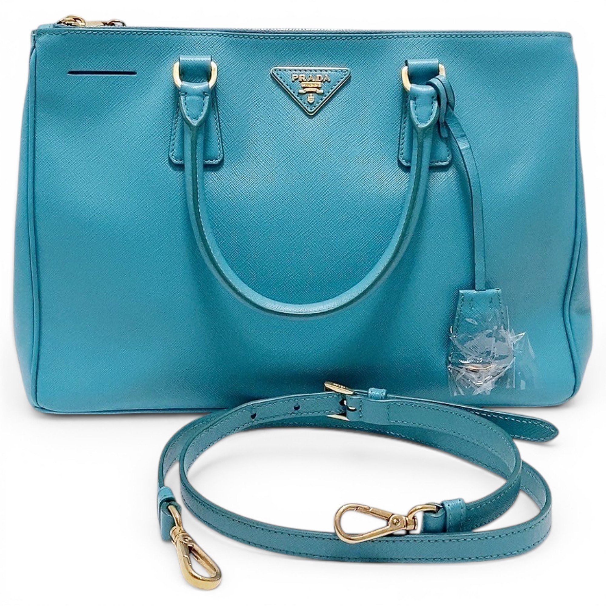 Galleria leather handbag
