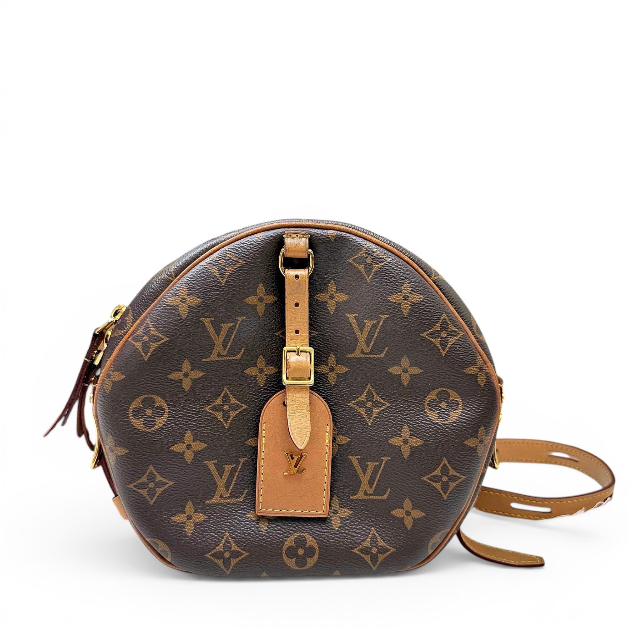 Boîte chapeau souple leather crossbody bag