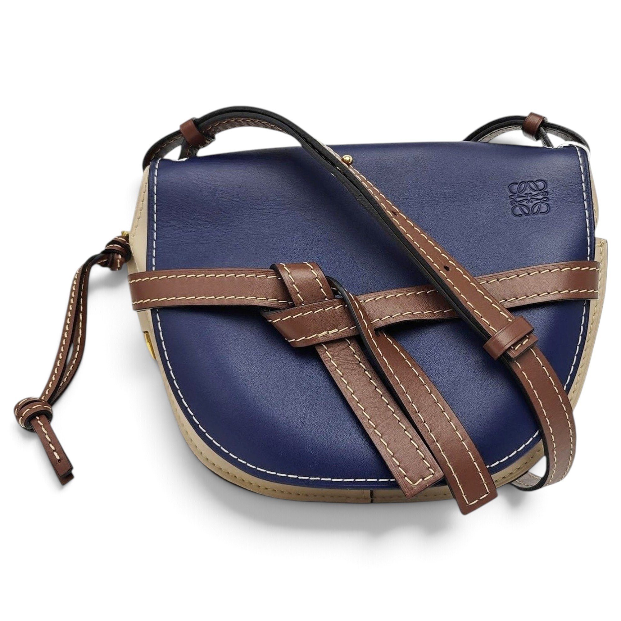 Gate leather handbag