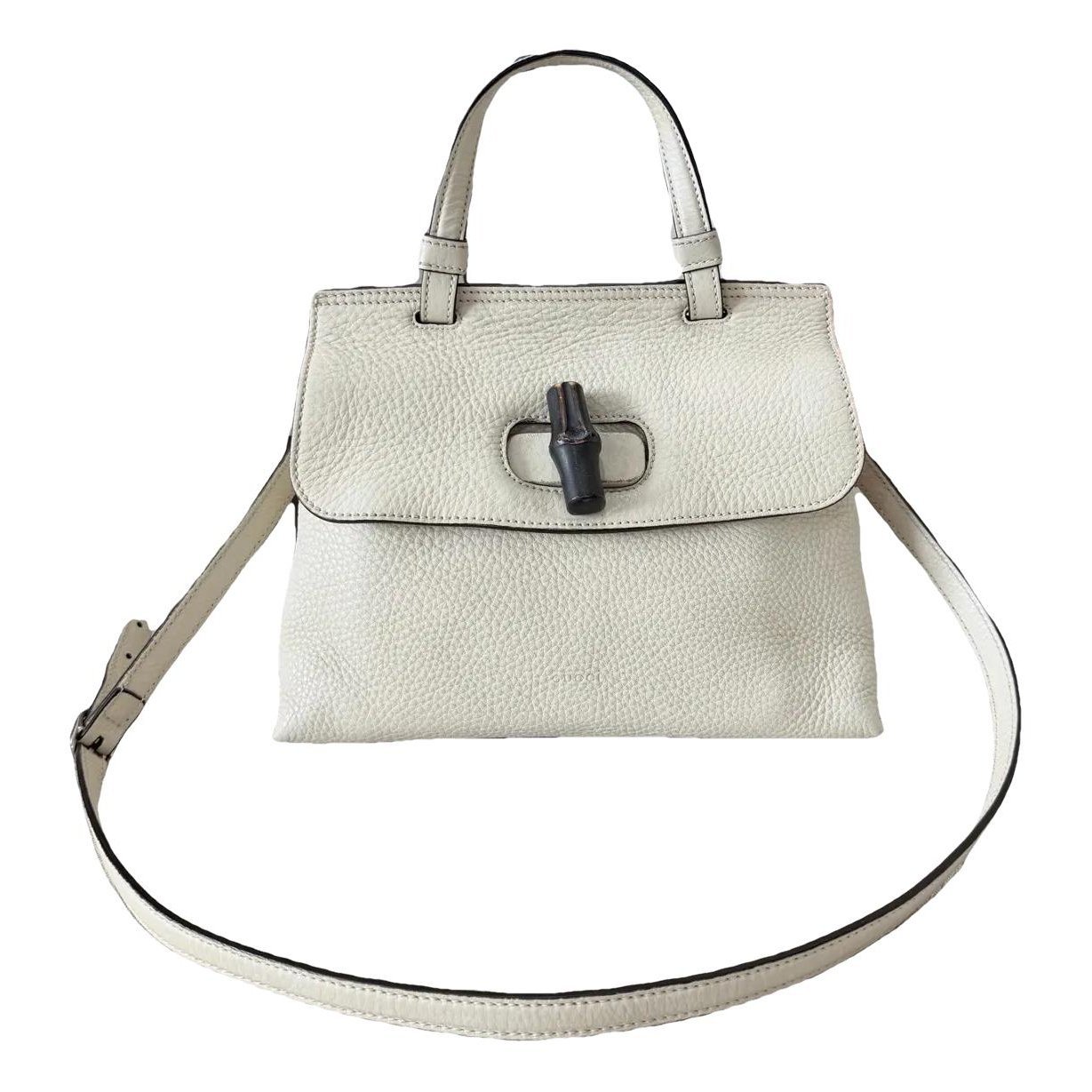 Bamboo Daily Top Handle leather crossbody bag