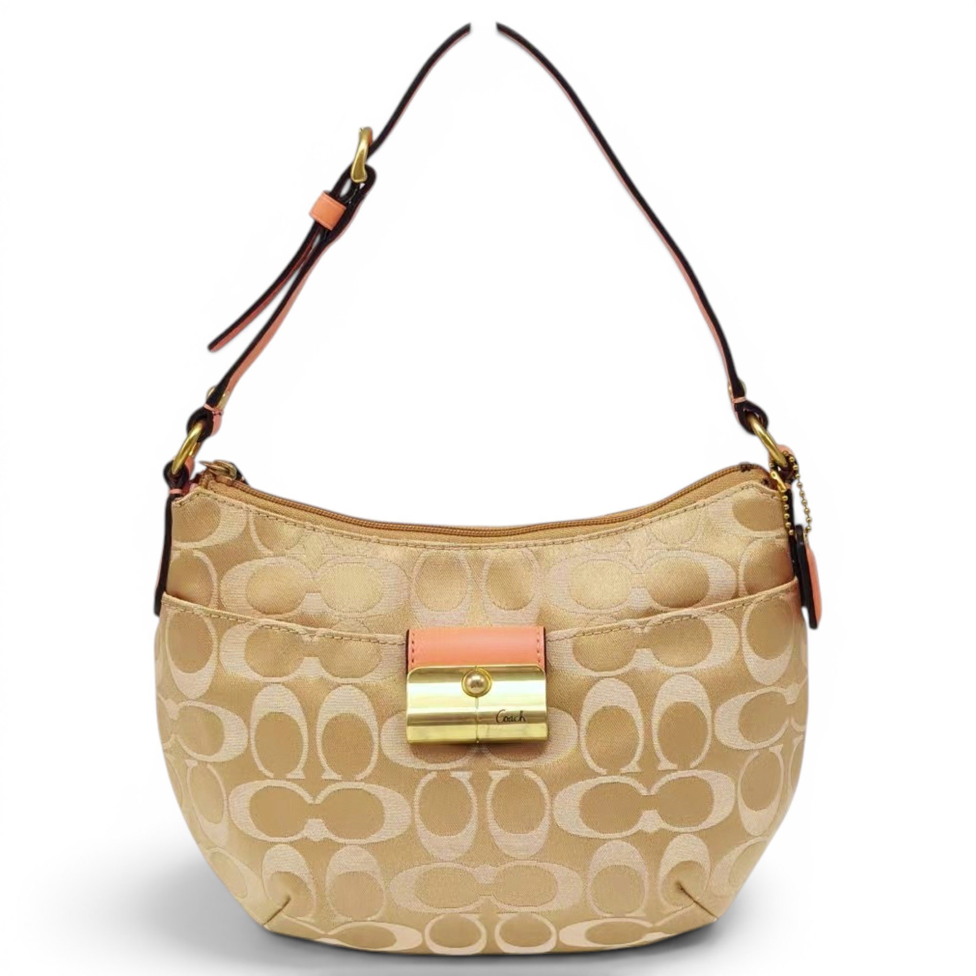 Signature Sufflette leather handbag