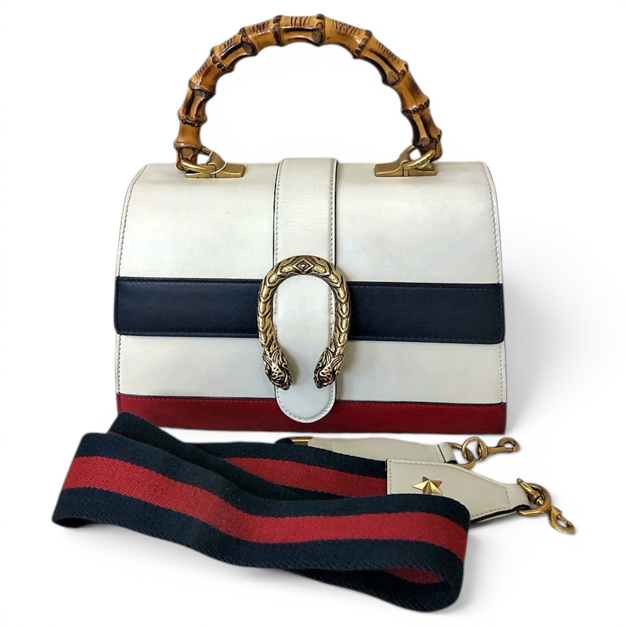 Dionysus Shopping leather handbag