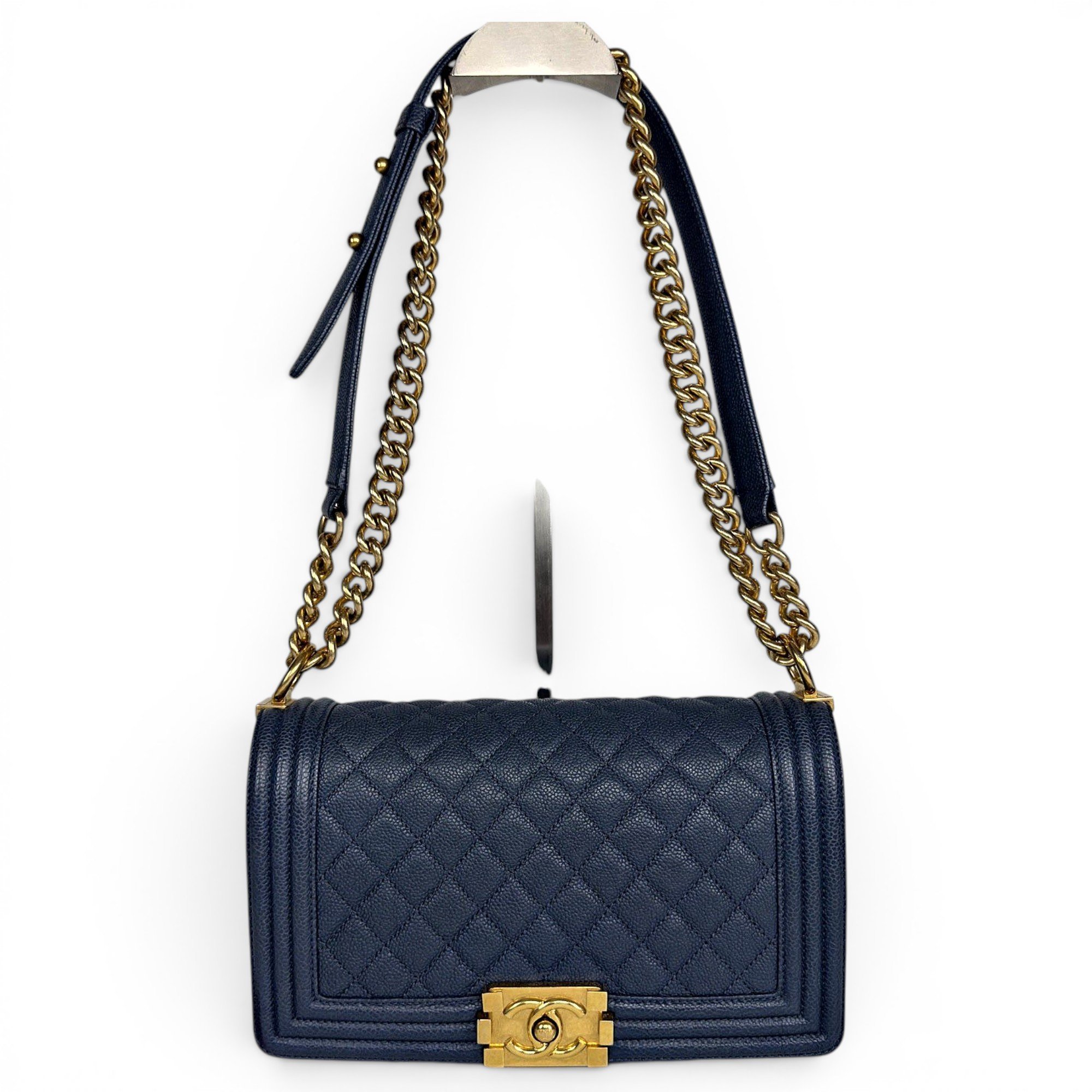Boy leather crossbody bag