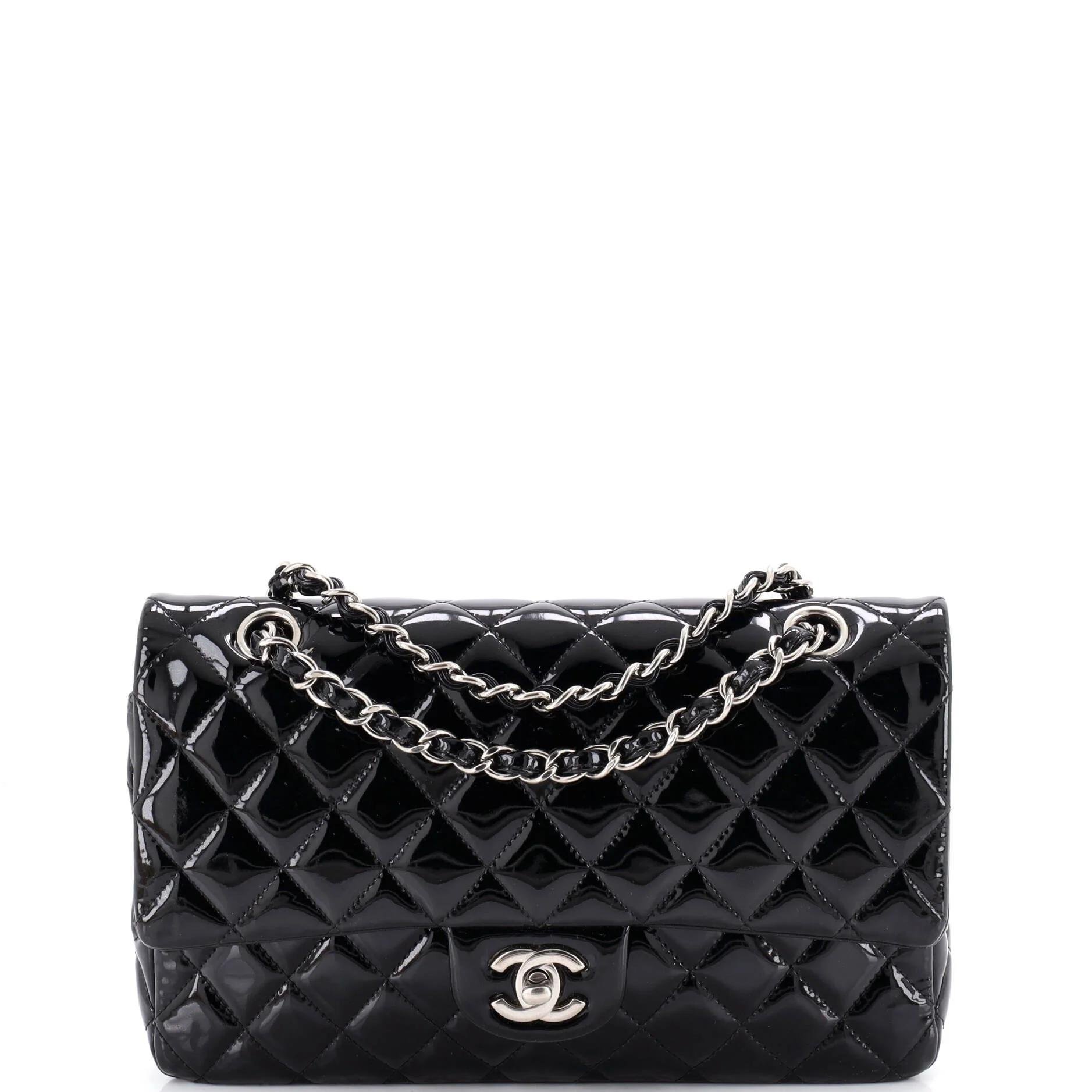 Timeless/Classique patent leather handbag