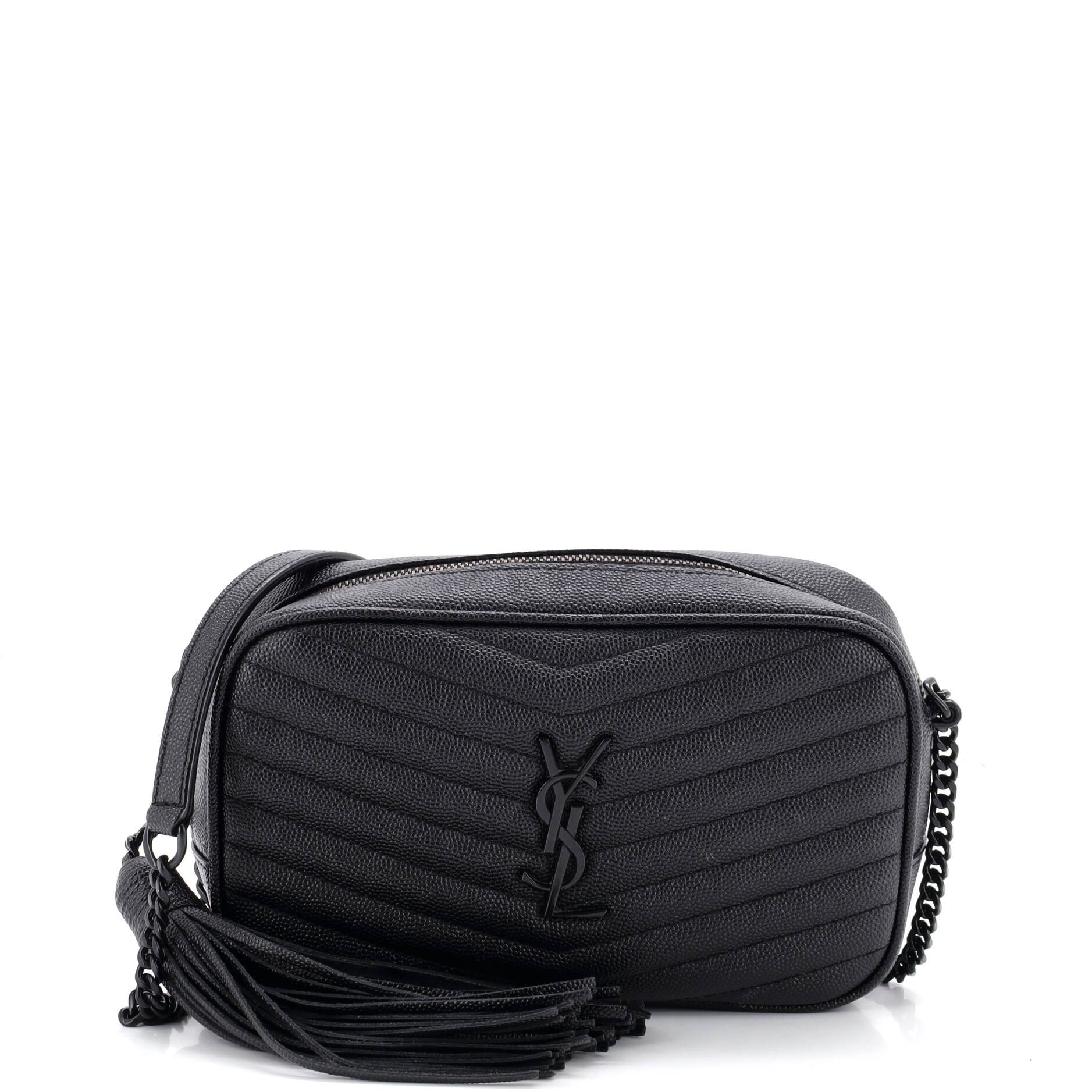 LouLou Crossbody Bag Matelasse Chevron Leather Mini