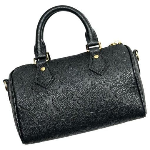 Speedy leather handbag