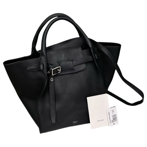 Big Bag leather handbag