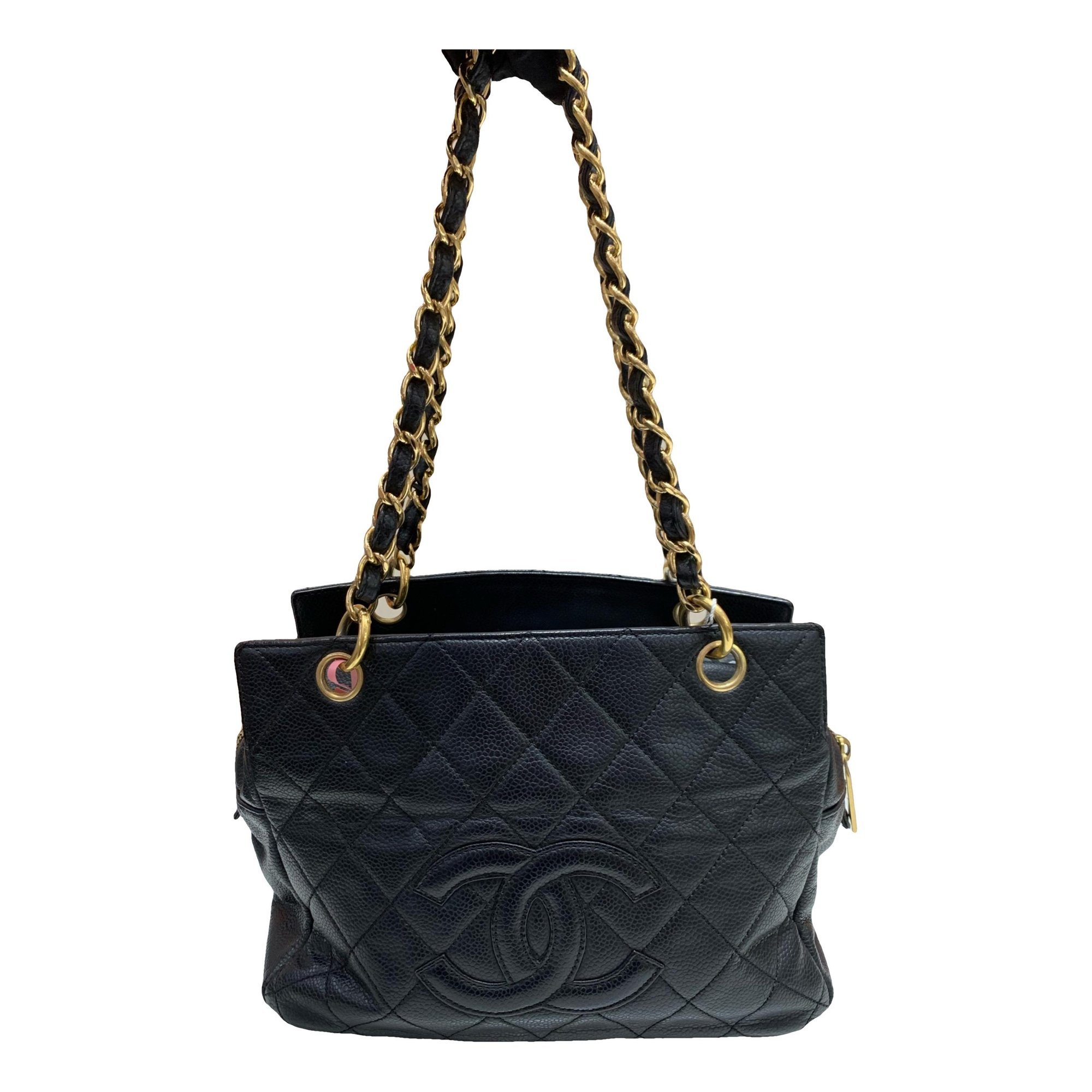 Grand shopping leather tote