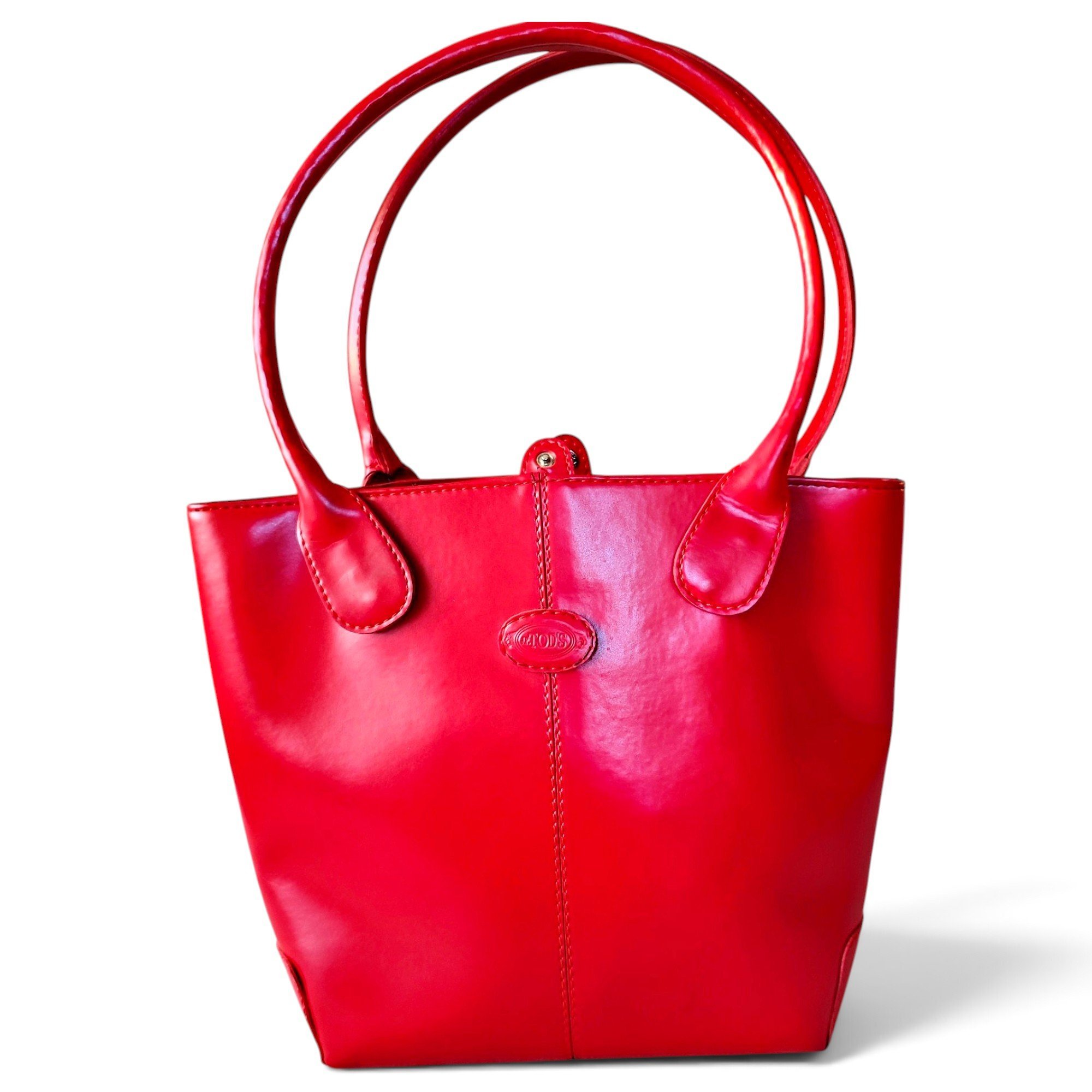 D Bag leather handbag