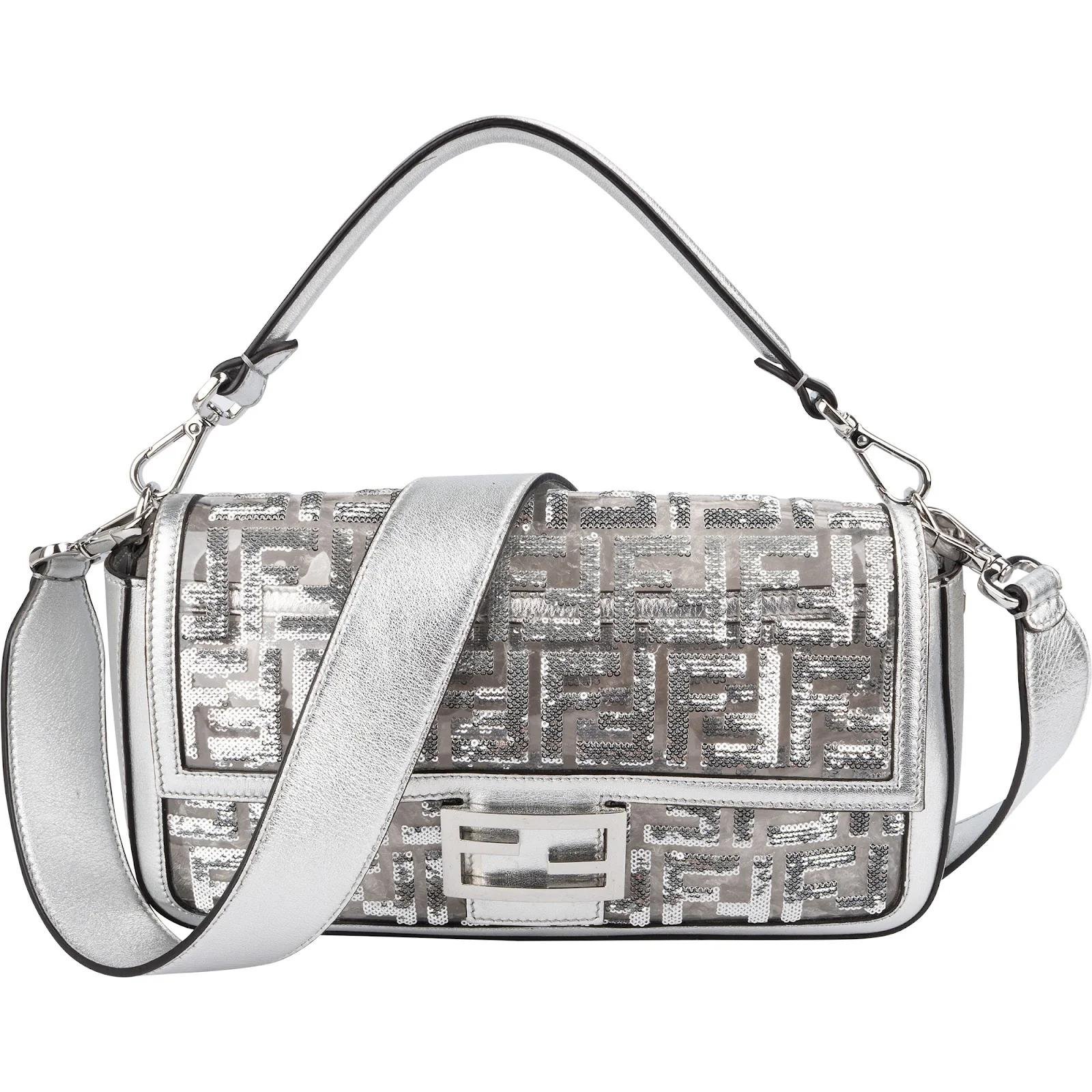 Baguette leather handbag