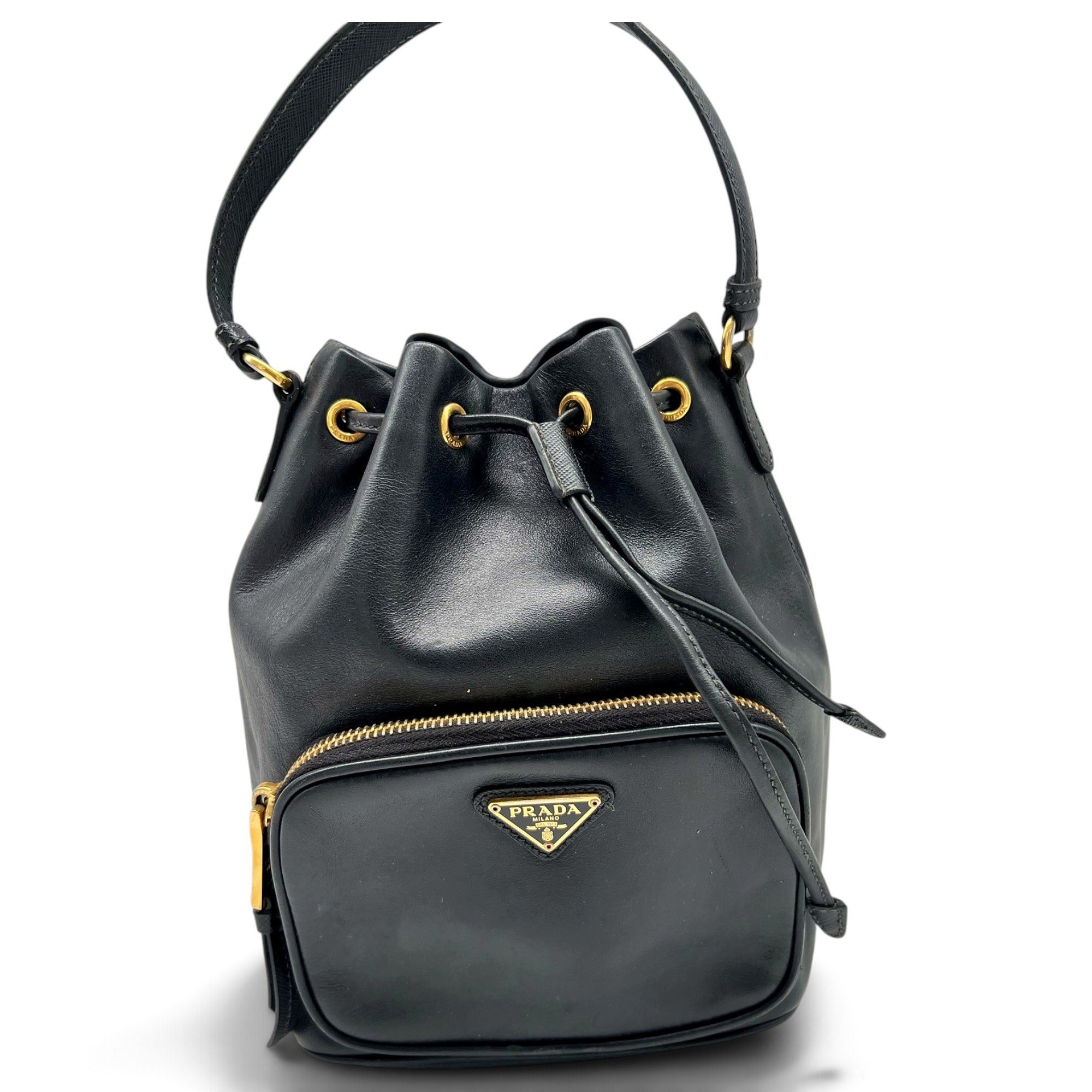 Leather crossbody bag
