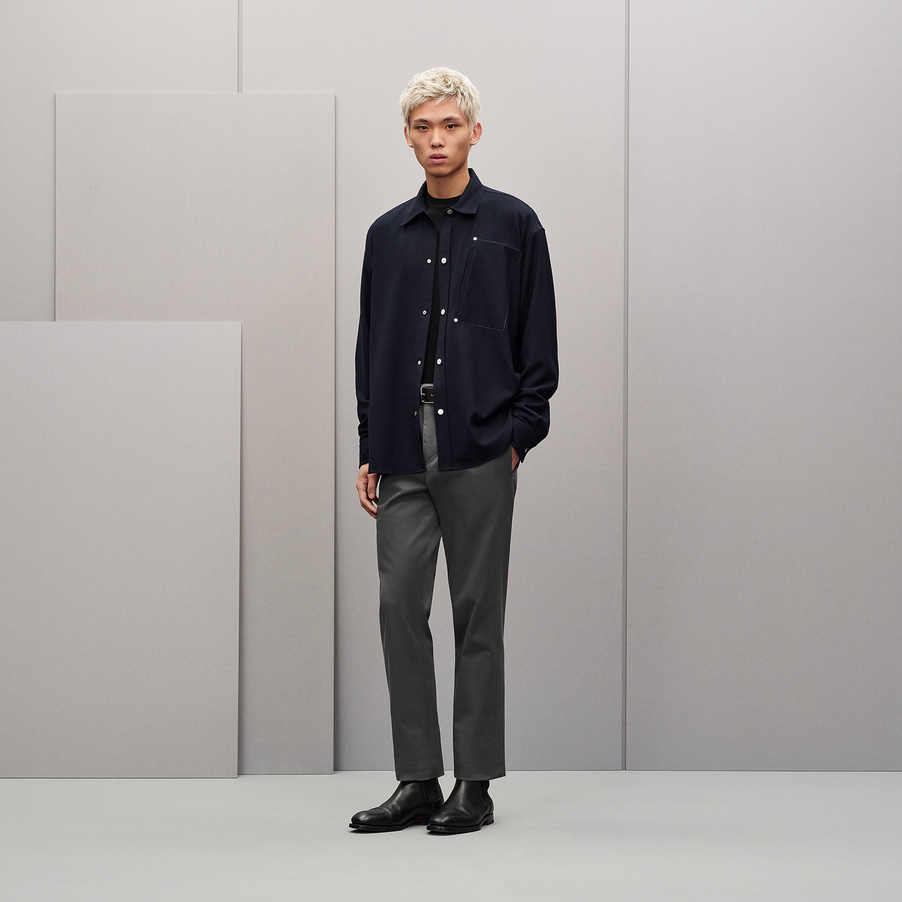 "Clous de Selle" overshirt