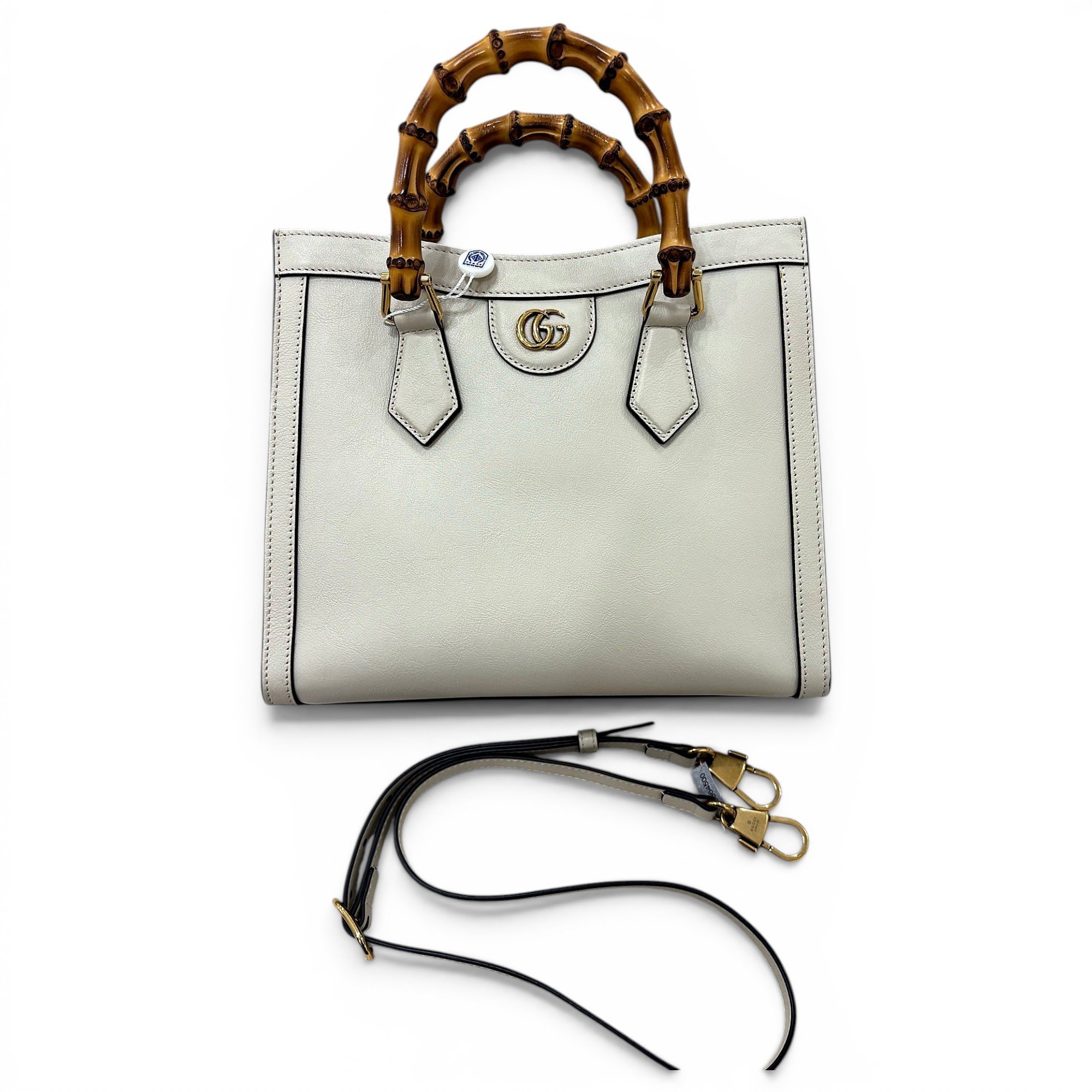 Diana Bamboo leather tote